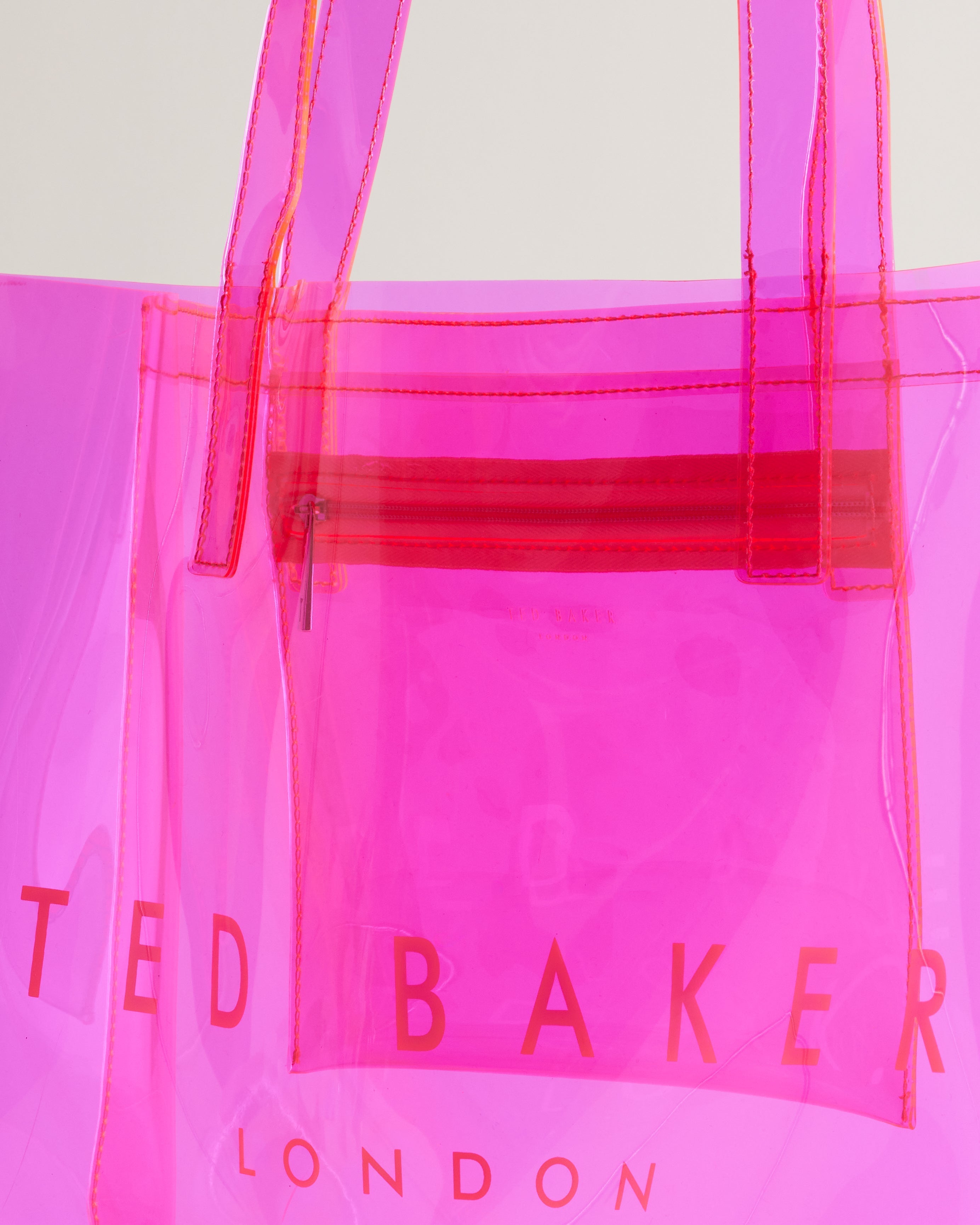 Women's Sheicon-Transparent Large Icon Bag Brt-Pink Ted Baker South Africa Bellabags