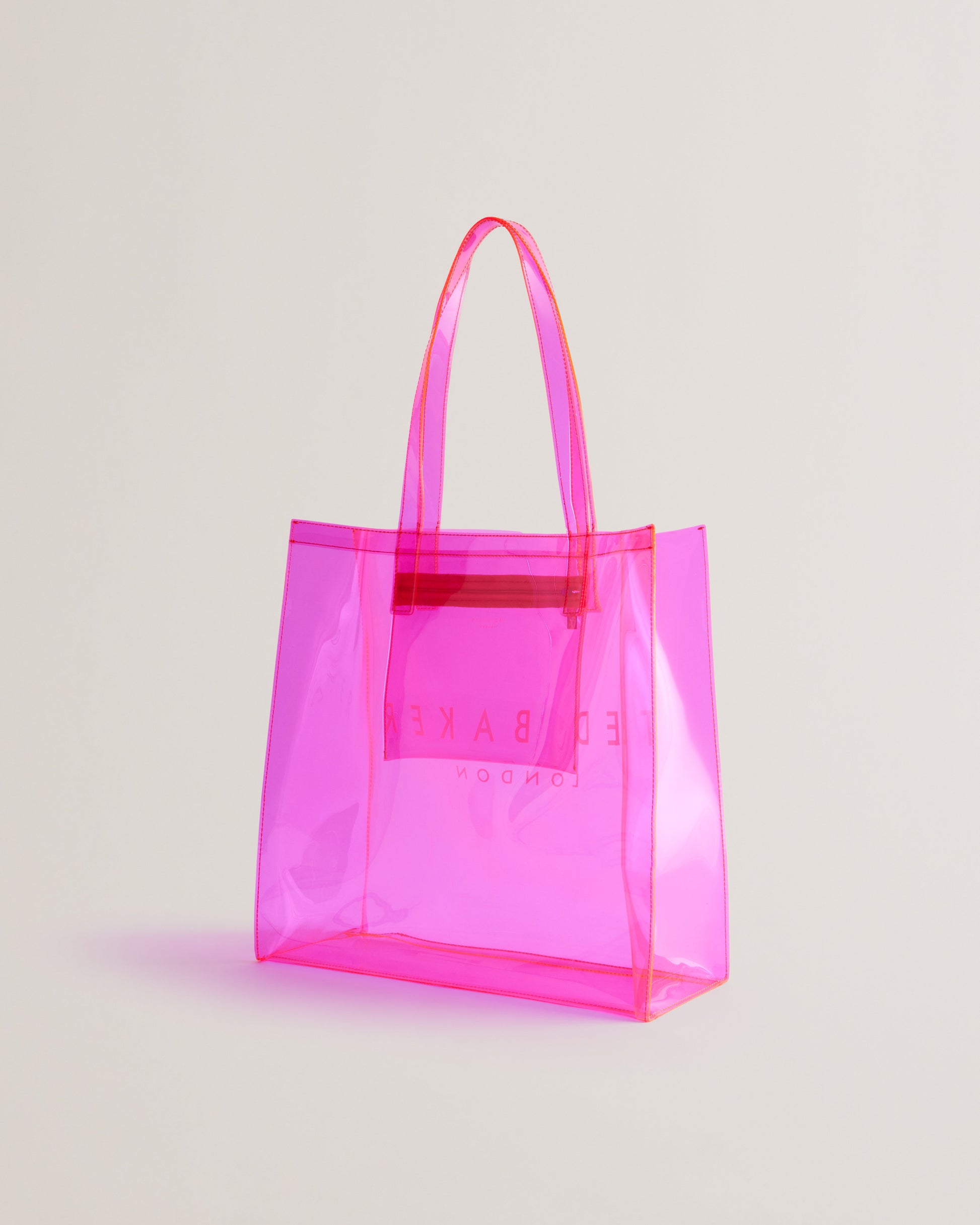 Women's Sheicon-Transparent Large Icon Bag Brt-Pink Ted Baker South Africa
