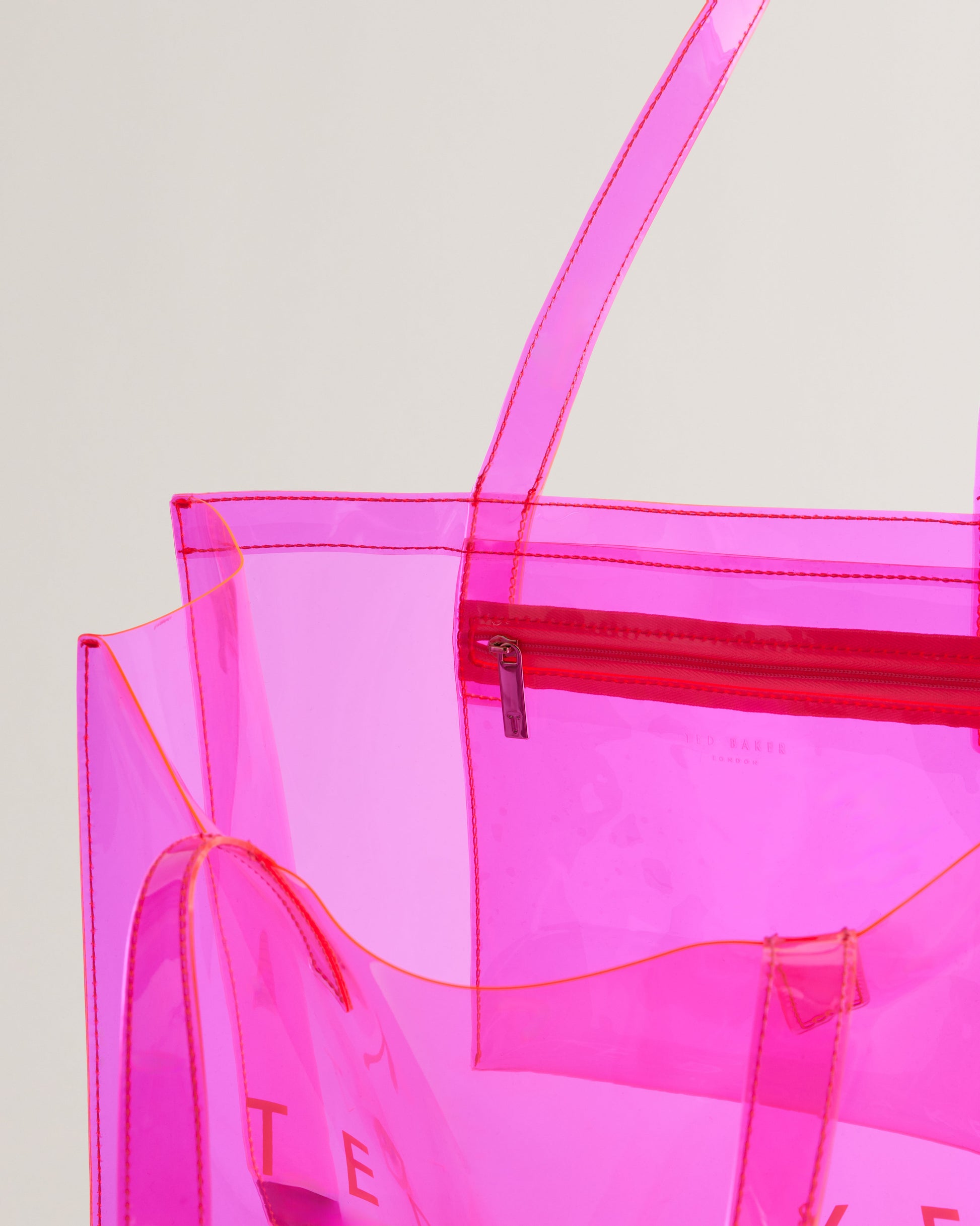 Women's Sheicon-Transparent Large Icon Bag Brt-Pink Ted Baker South Africa