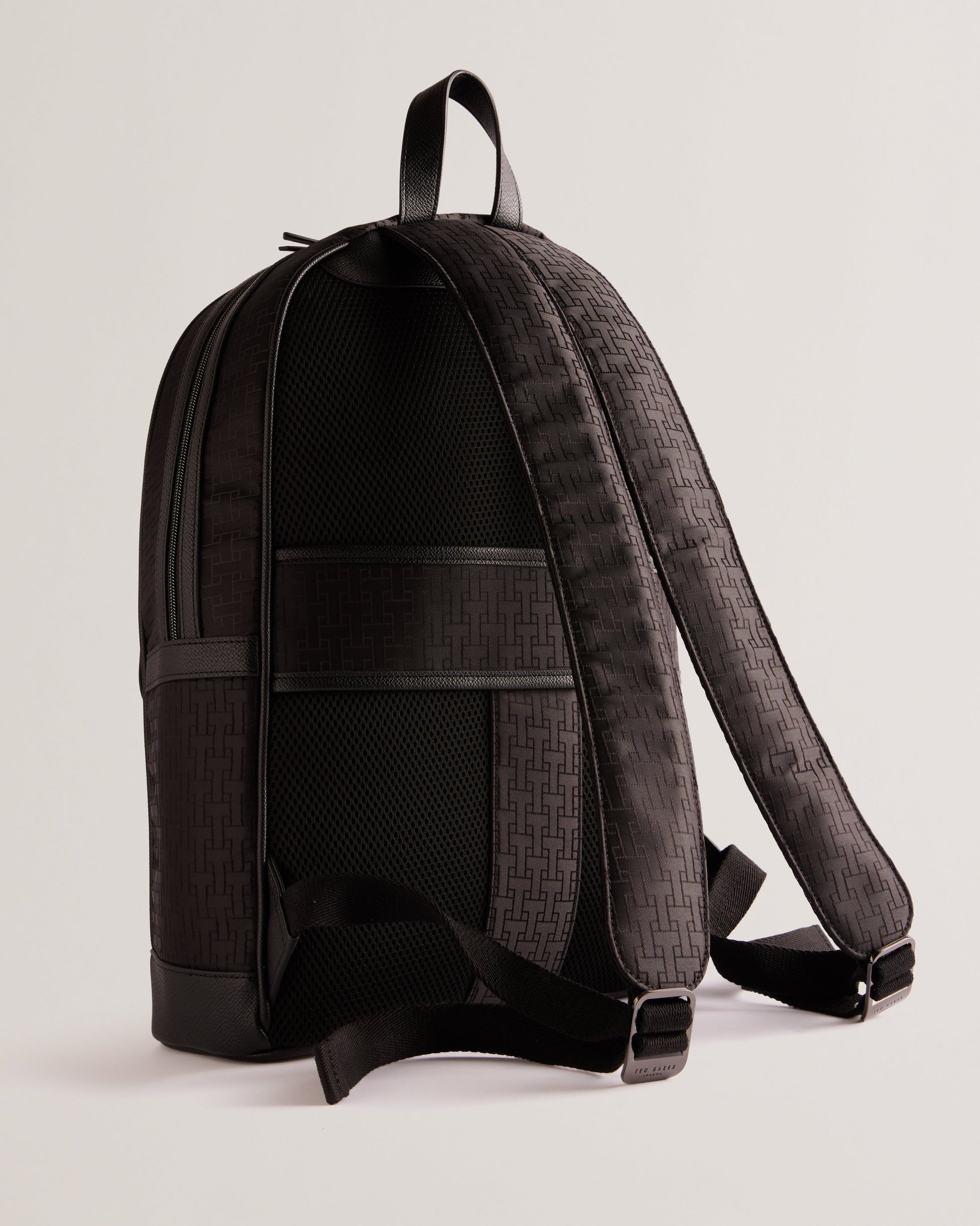 Men's Tedrik-T Jacquard Backpack Black Ted Baker South Africa