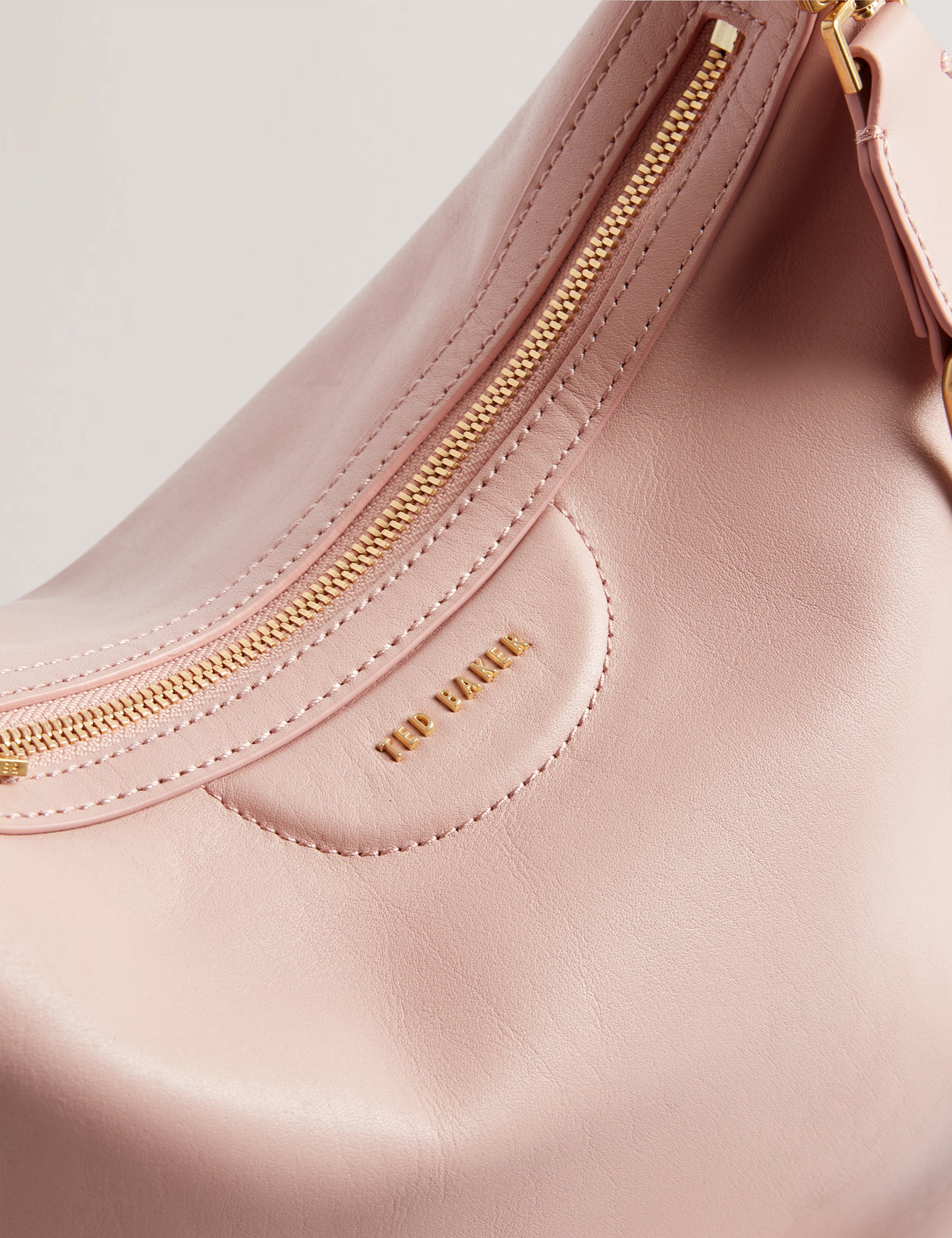 Women's ESIAH-Webbing Slouchy Leather Hobo Bag Ted Baker South Africa