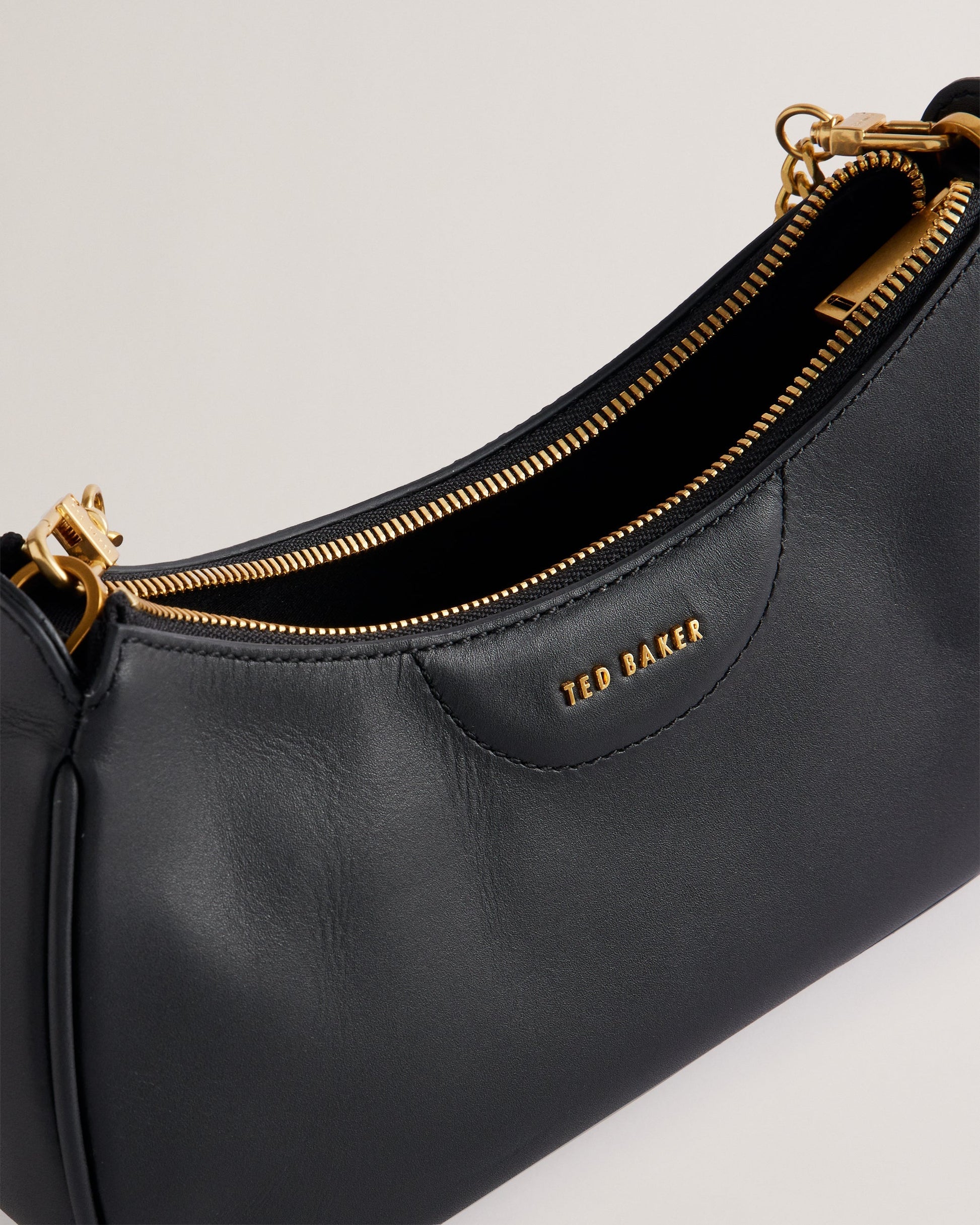 Women's Essiy-Webbing Leather Crossbody Bag Black Ted Baker South Africa