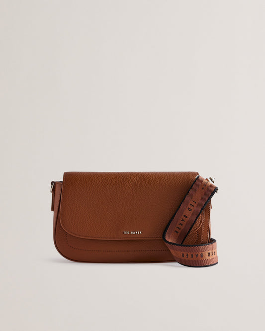 Women's Darilie-Branded Webbing Long Satchel Bag Brn-Choc Ted Baker South Africa