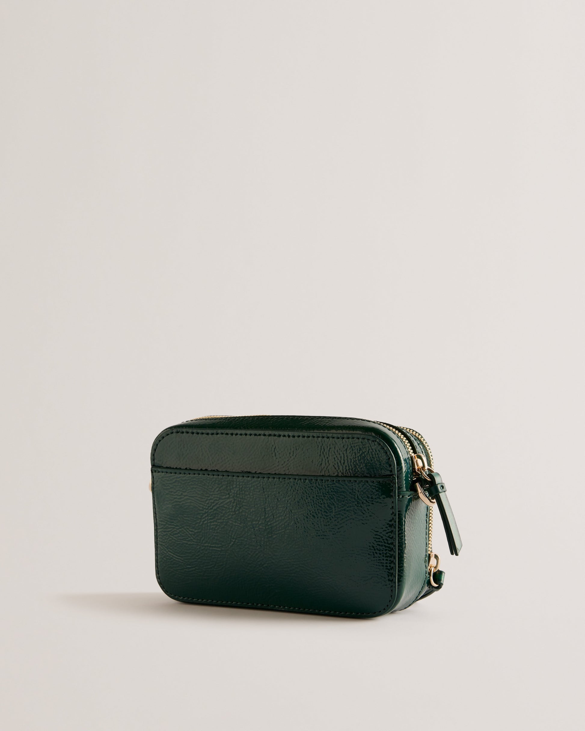 Women's Stunwa-Webbing Leather Crinkle Crossbody Mid-Green Ted Baker South Africa
