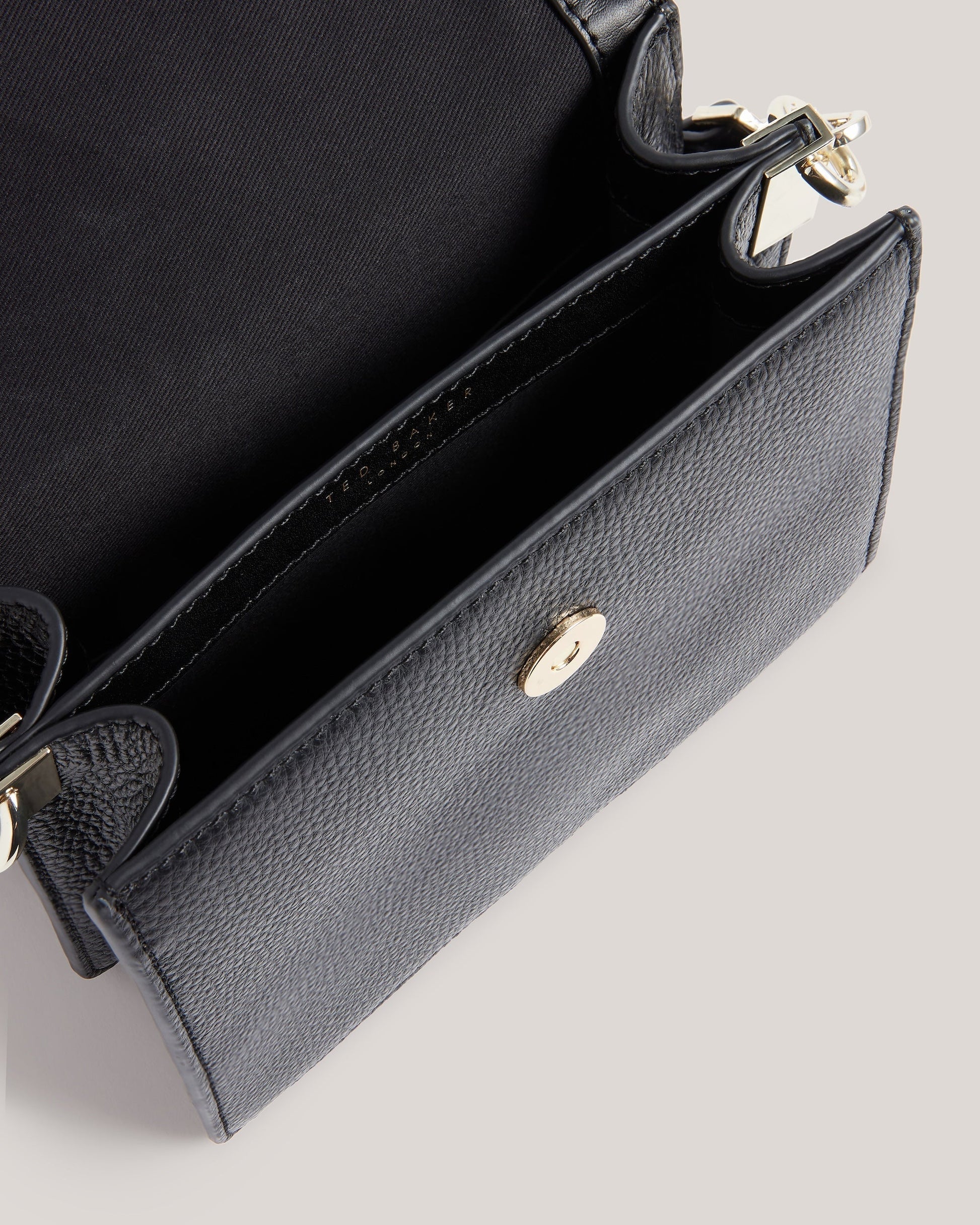 Women's Roselii-Bar Detail Medium Top Handle Bag Black Ted Baker South Africa