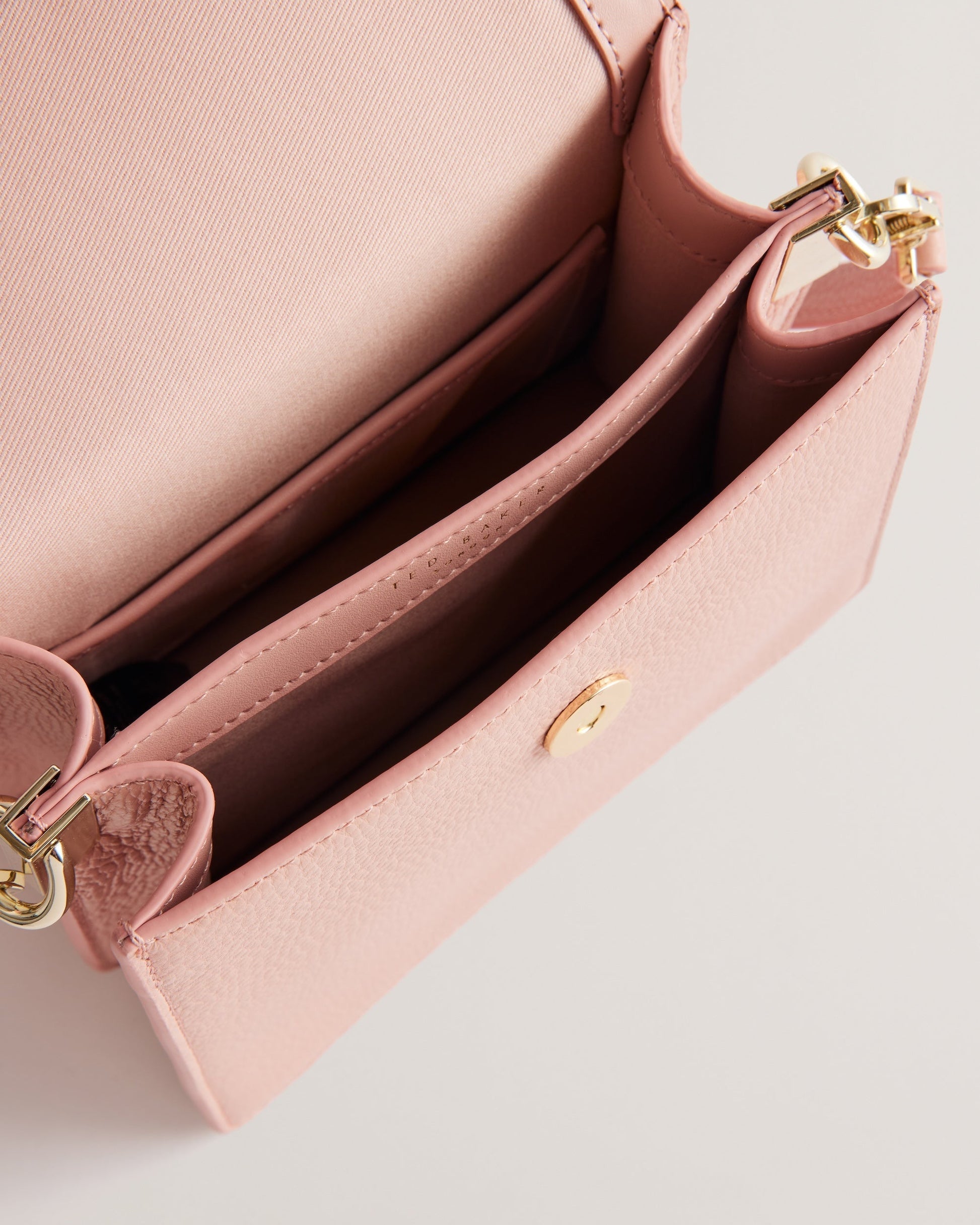 Women's Roselii-Bar Detail Medium Top Handle Bag Pink Ted Baker South Africa