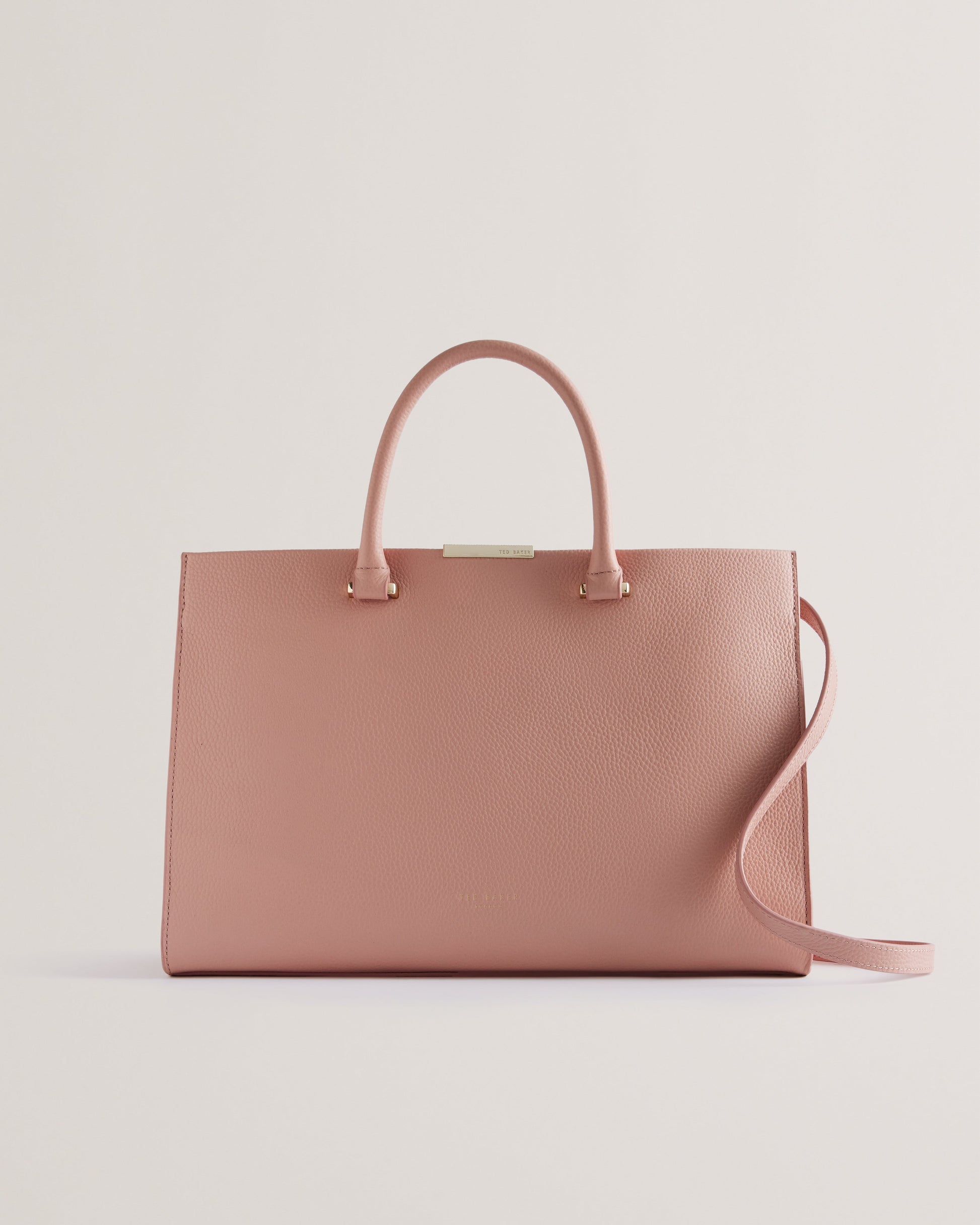 Women's Rosane-Bar Detail Medium Tote Bag Pink Ted Baker South Africa