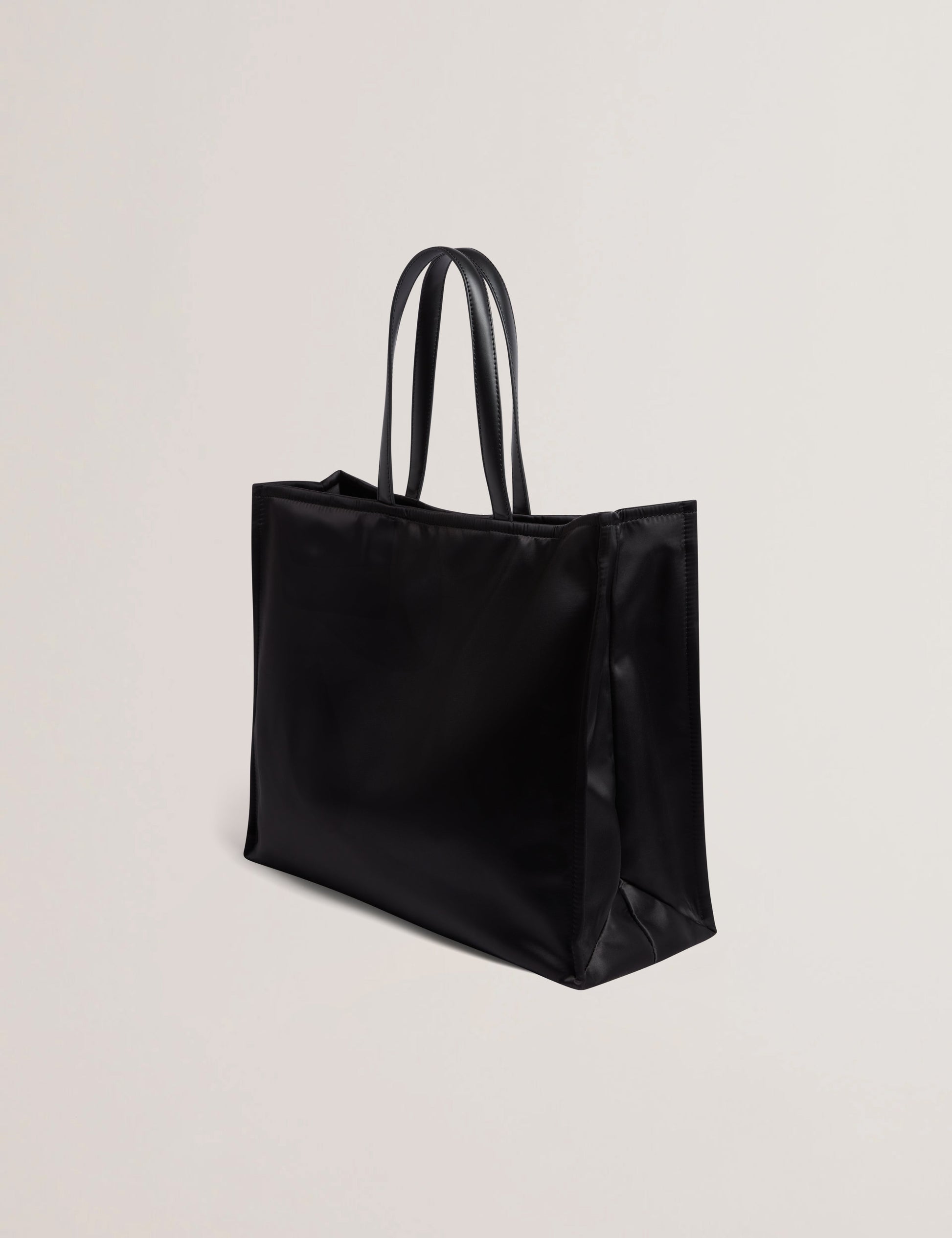 Women's HALSEA-TB Script Padded Nylon Medium Black Ted Baker South Africa