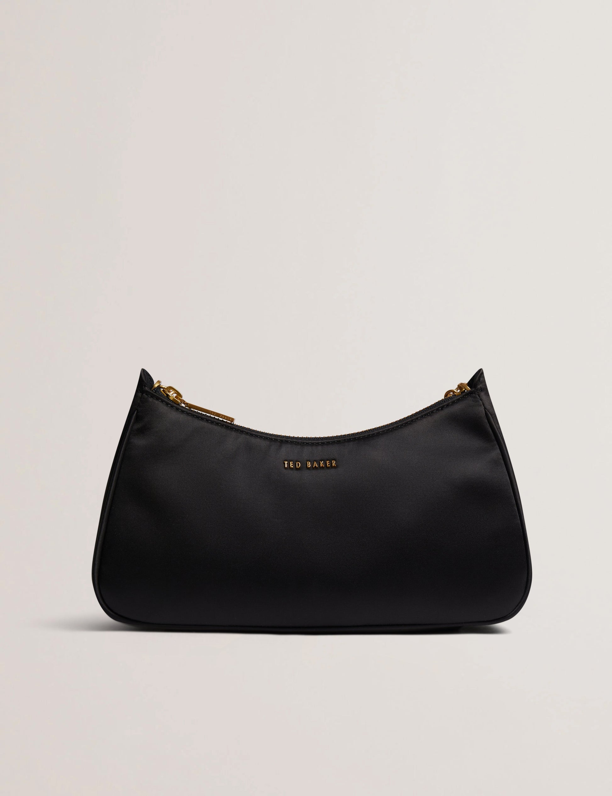 Women's AGNISE-Chain Detail Satin Shoulder Bag Black Ted Baker South Africa