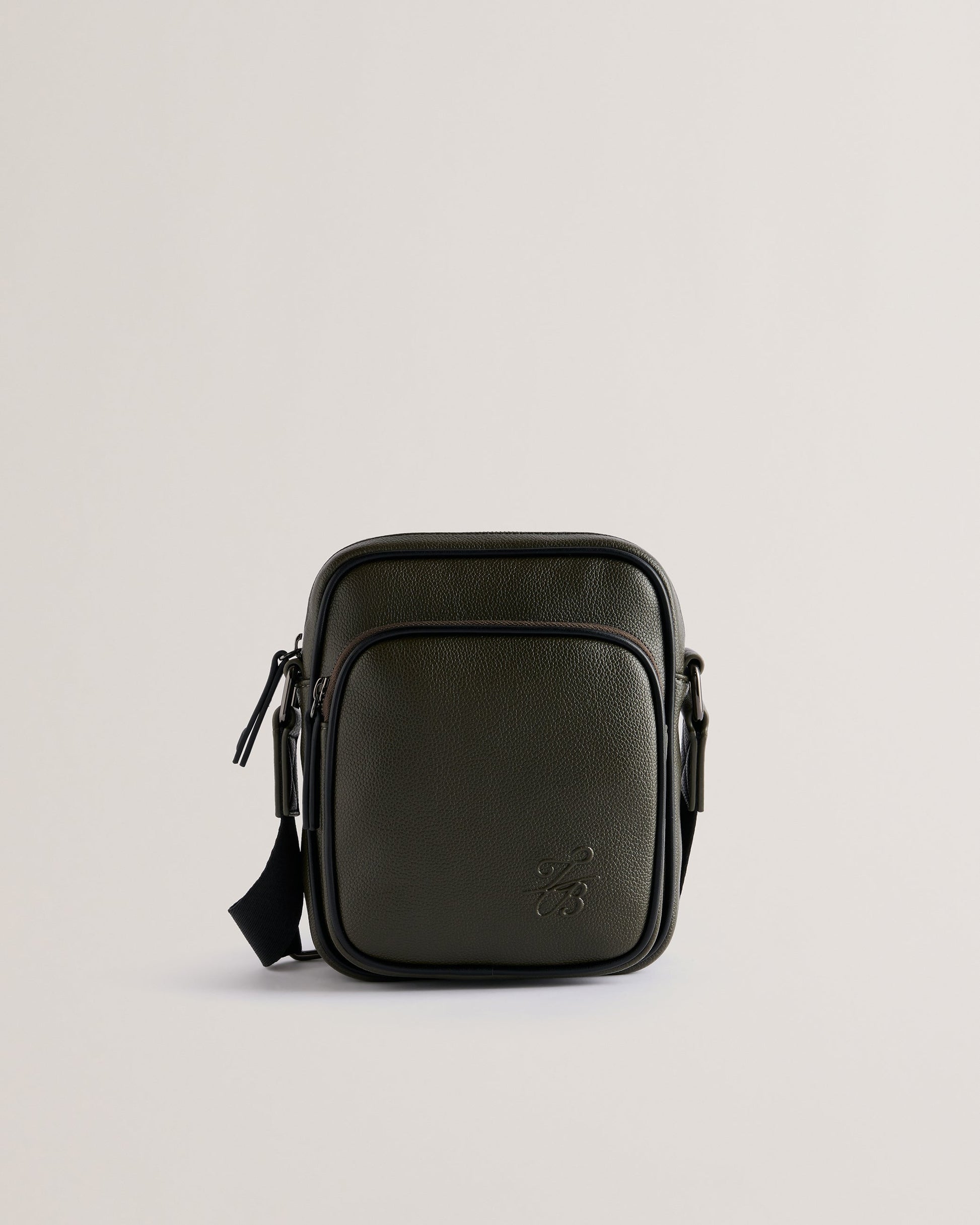 Men's Taii-Pu Tb Script Flight Bag Khaki Ted Baker South Africa