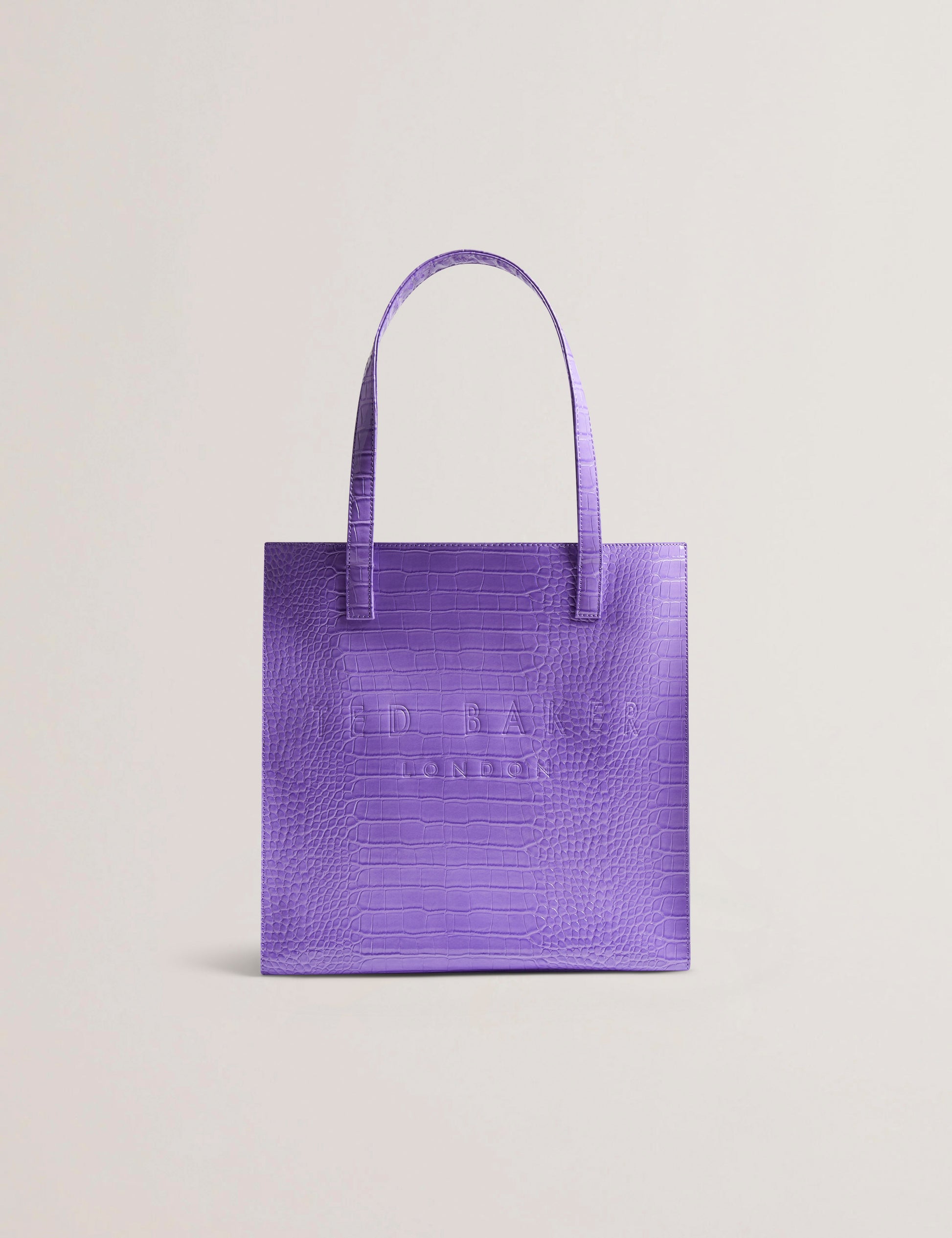 Women's CROCCON-Croc Effect Large Icon Bag Ted Baker South Africa