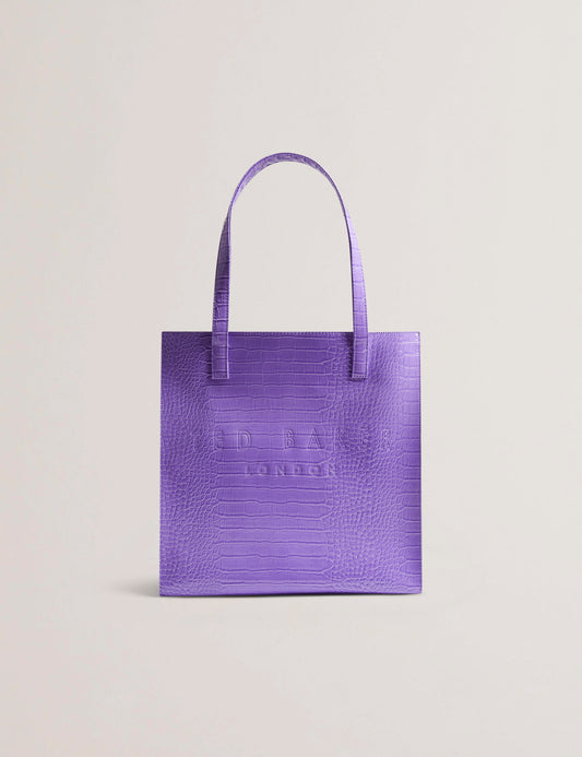 Women's CROCCON-Croc Effect Large Icon Bag Ted Baker South Africa
