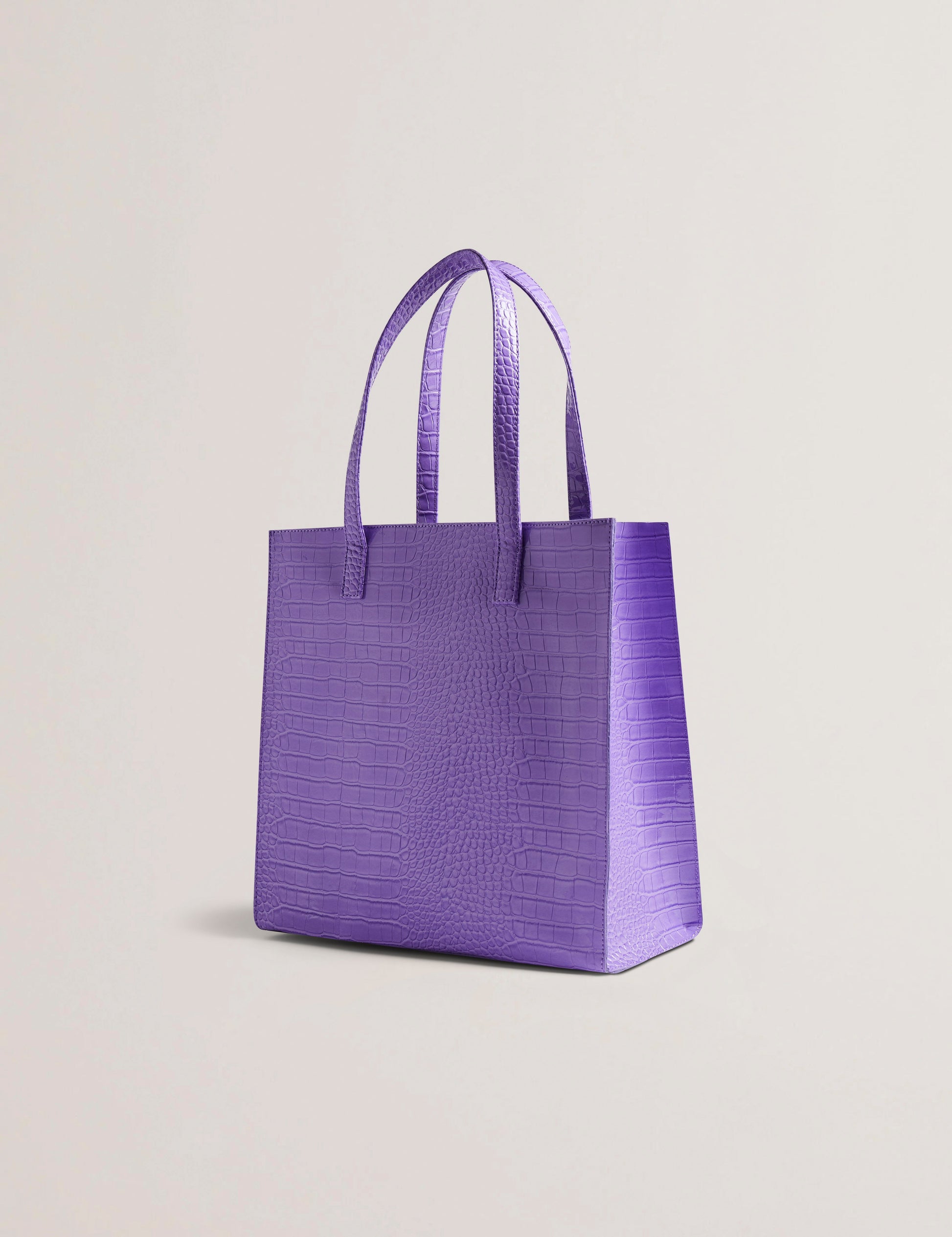 Women's CROCCON-Croc Effect Large Icon Bag Ted Baker South Africa