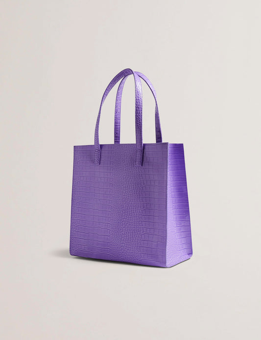 Women's CROCCON-Croc Effect Large Icon Bag Ted Baker South Africa Bellabags