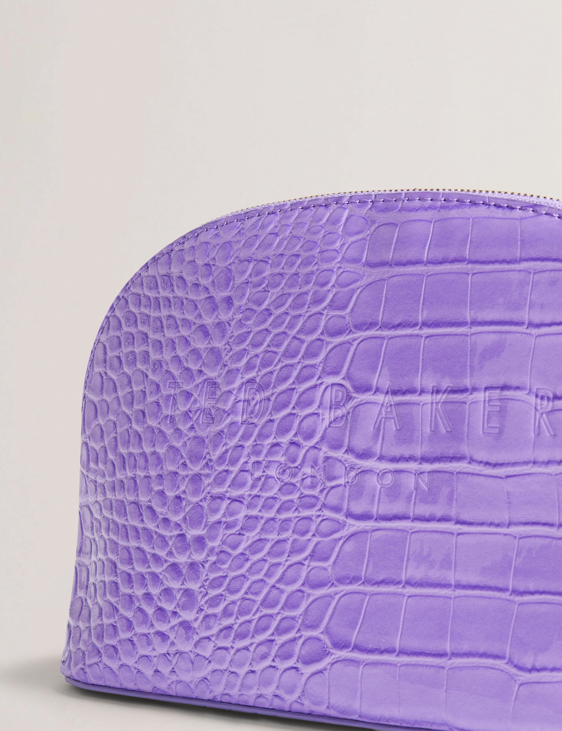 Women's CROCALA-Croc Effect Makeup Bag Ted Baker South Africa