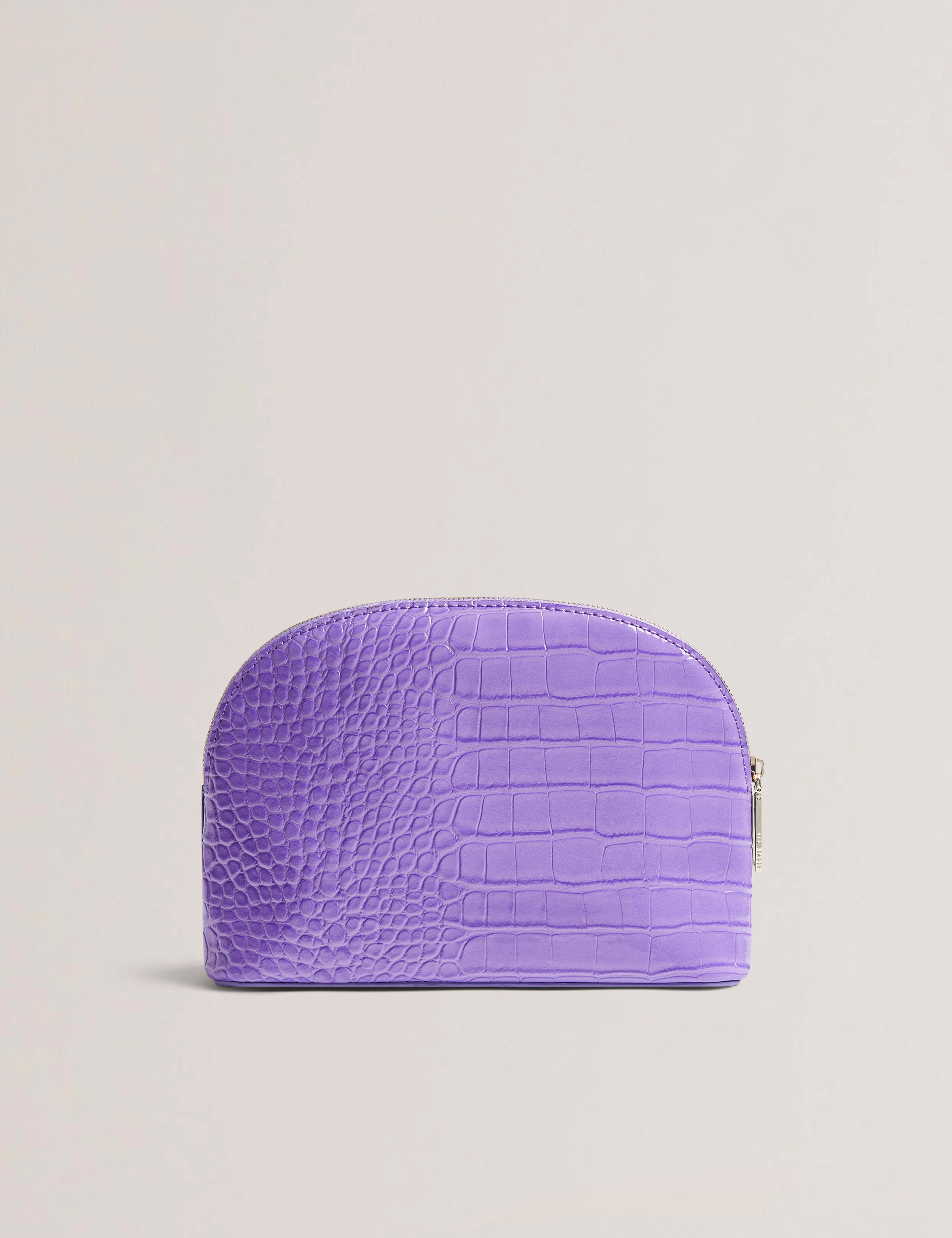 Women's CROCALA-Croc Effect Makeup Bag Ted Baker South Africa Bellabags