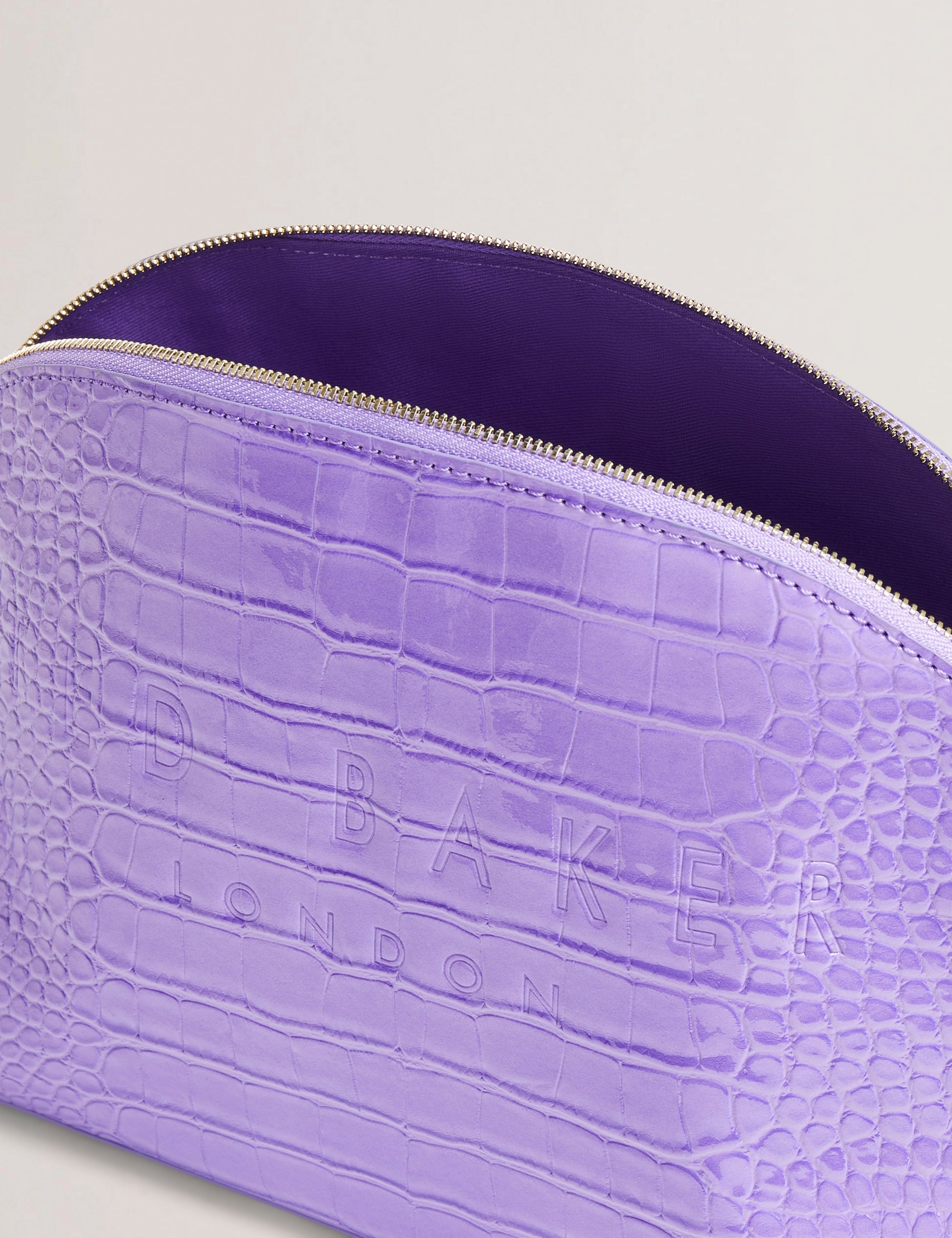 Women's CROCANA-Croc Effect Large Washbag Ted Baker South Africa