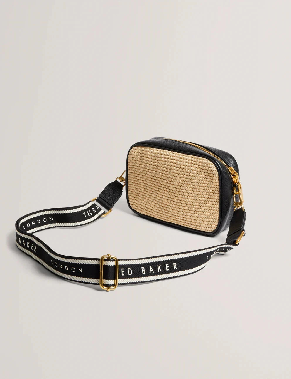 Women's BARDAS-Webbing Faux Raffia Crossbody Bag Ted Baker South Africa