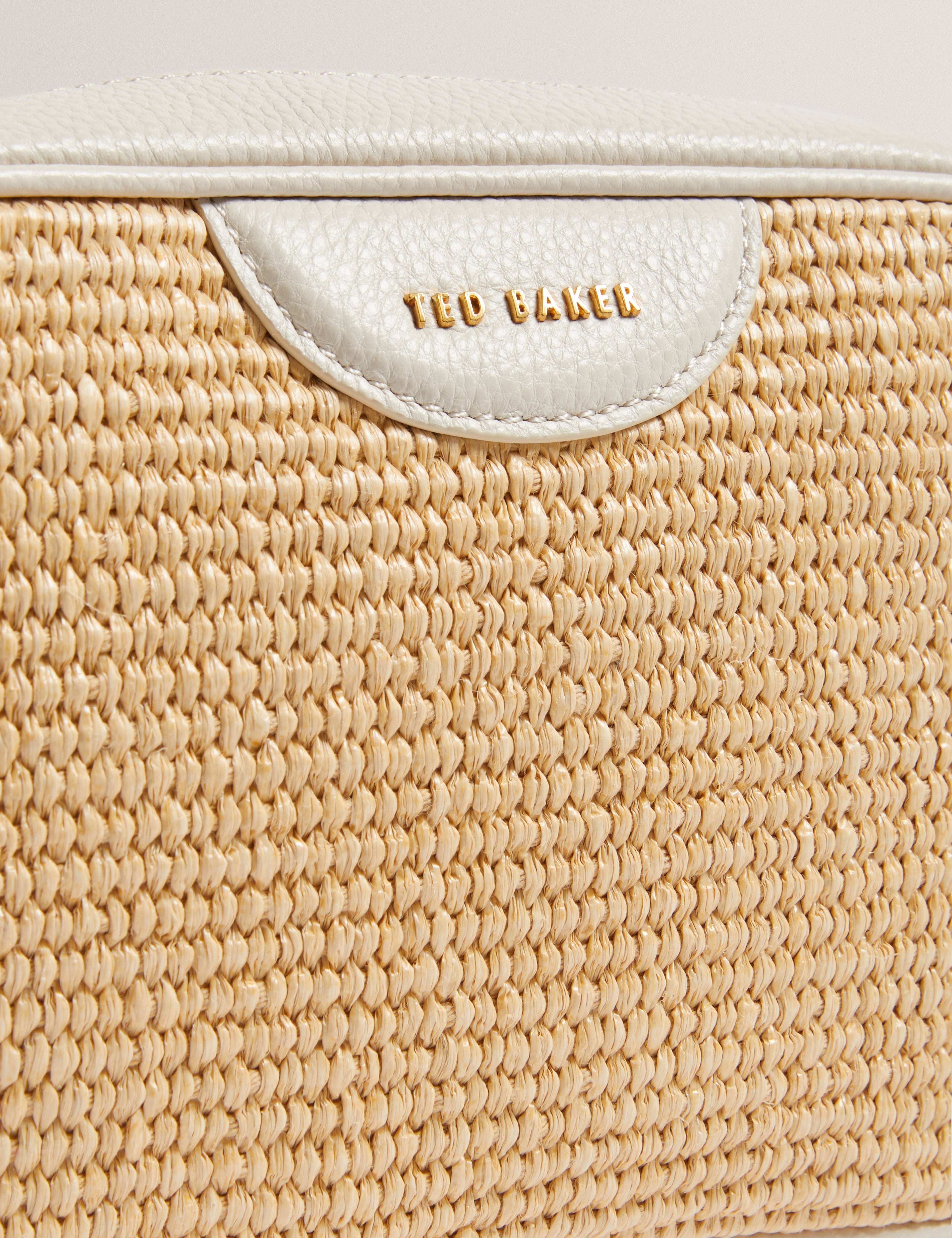 Women's BARDAS-Webbing Faux Raffia Camera Bag Ted Baker South Africa Bellabags