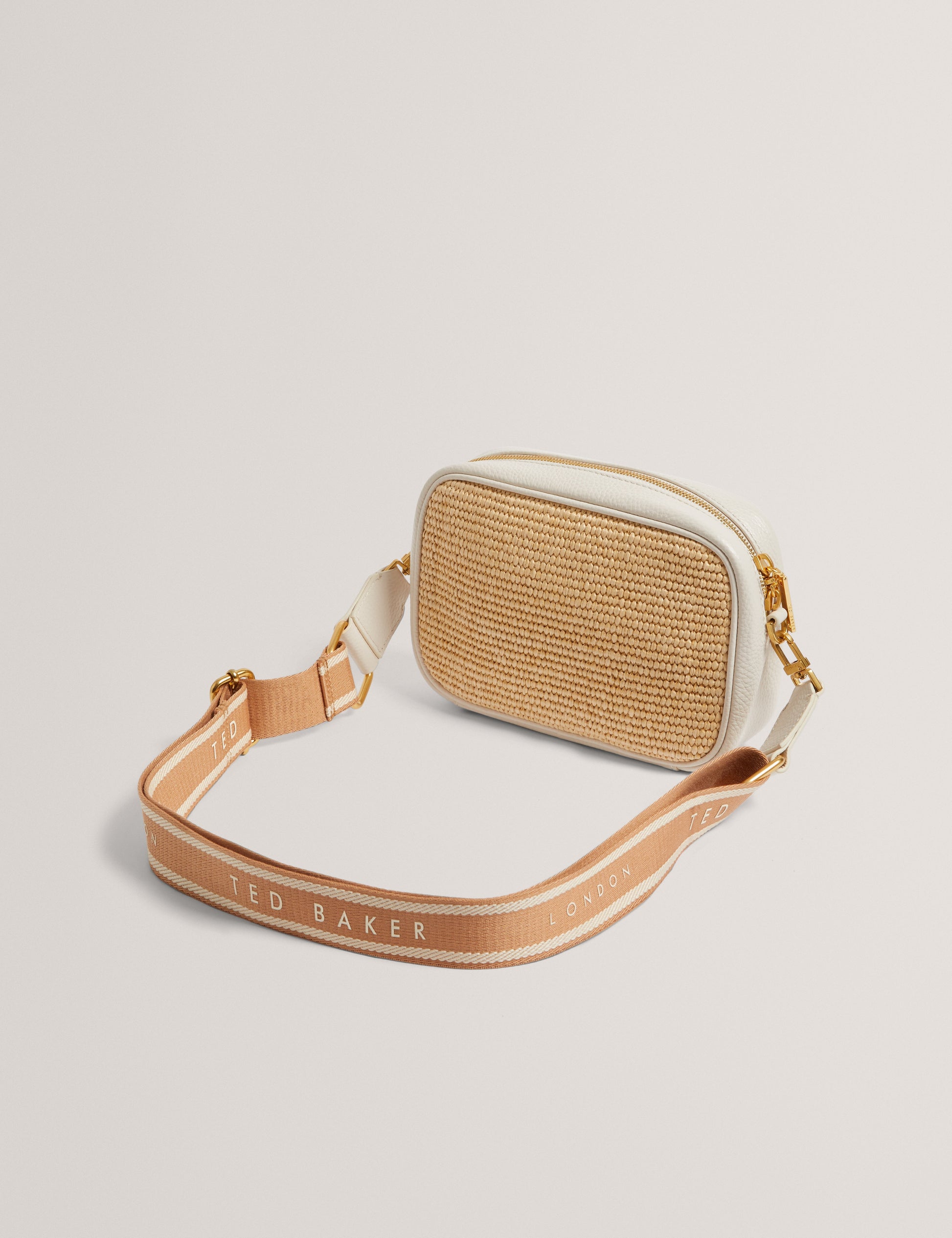 Women's BARDAS-Webbing Faux Raffia Camera Bag Ted Baker South Africa