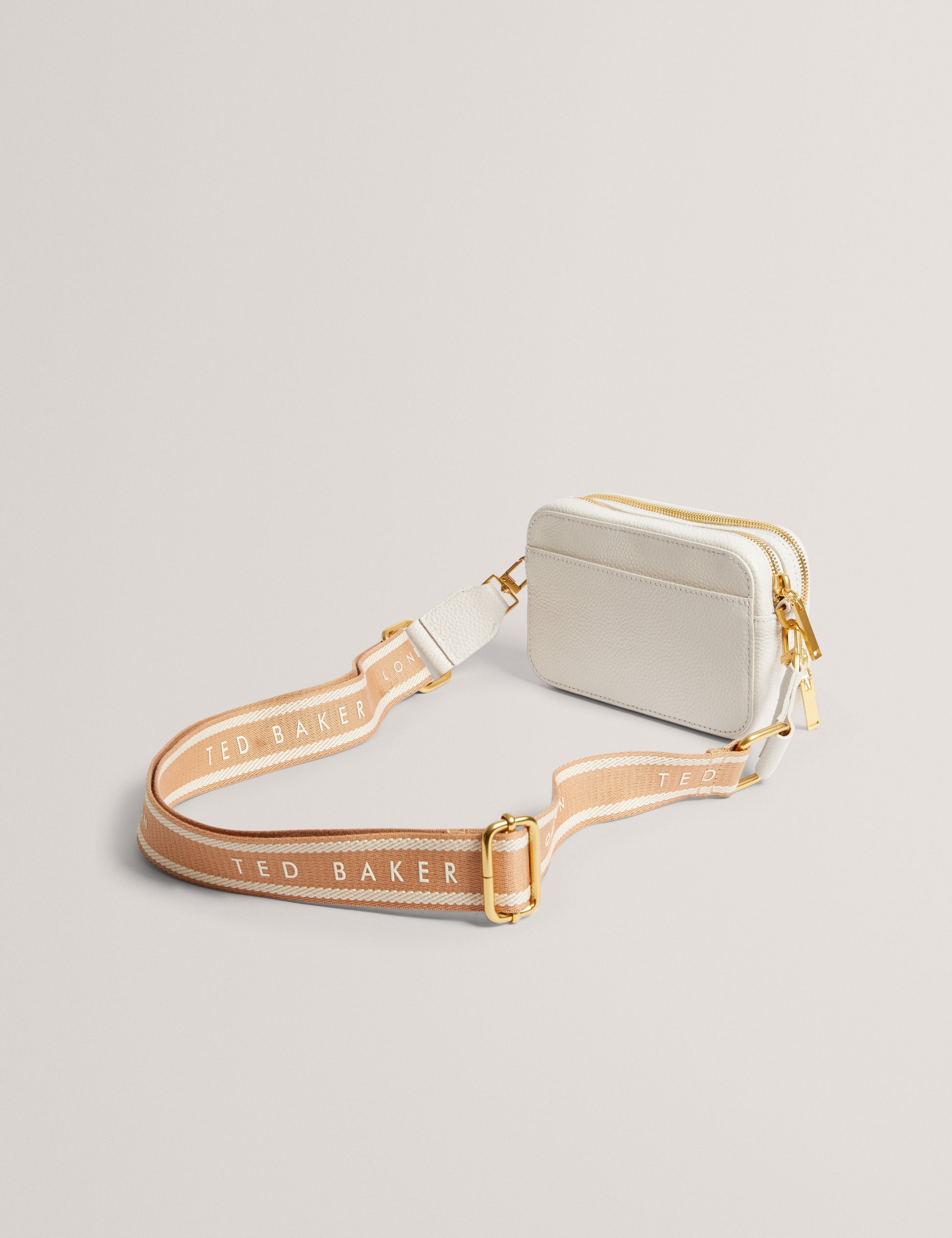 Women's BARIA-Mini Webbing Faux Raffia Camera Bag Ted Baker South Africa