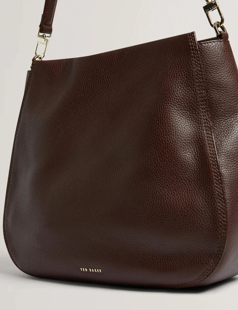 Women's WILLDA-Branded Webbing Leather Hobo Bag Ted Baker South Africa