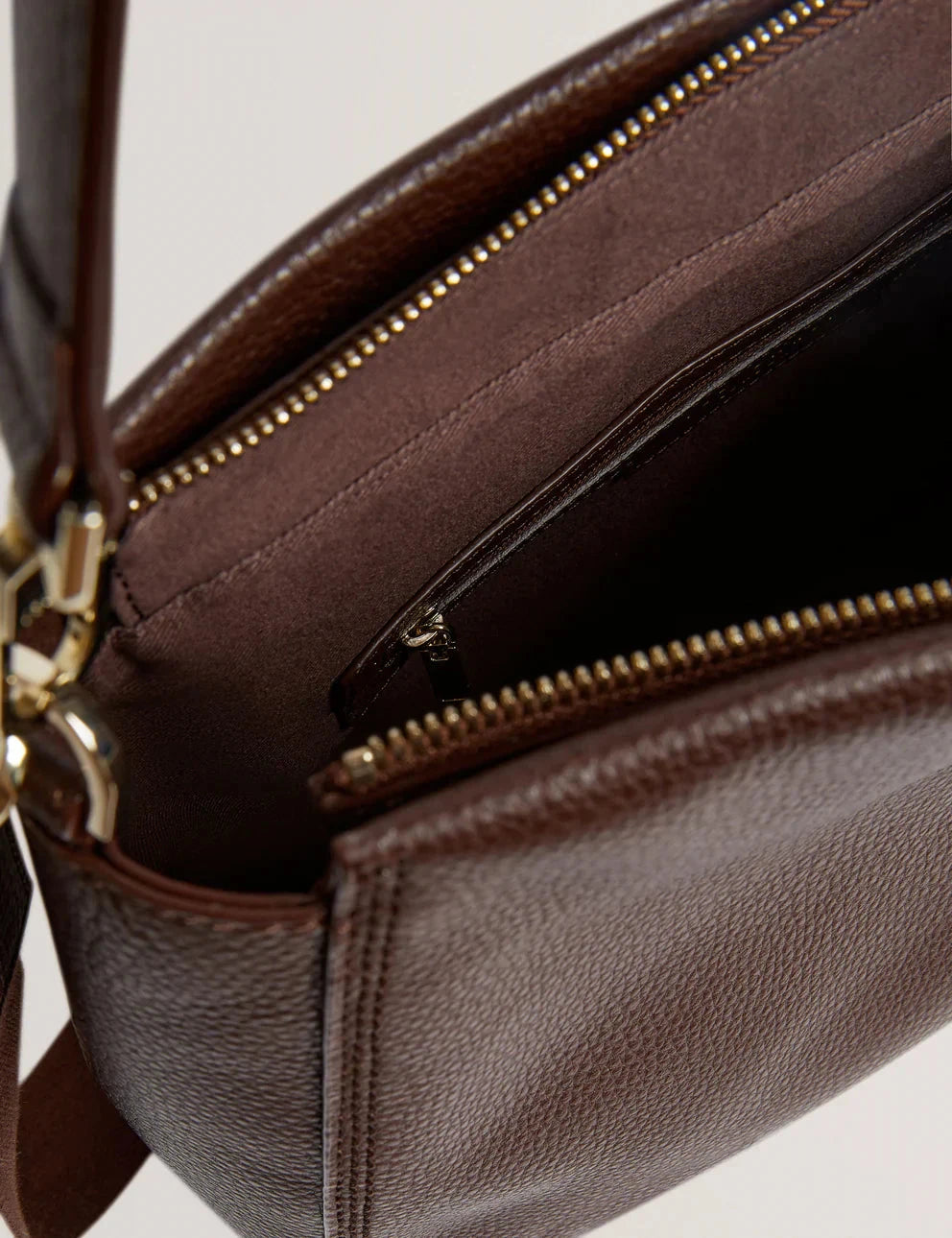 Women's WILLDA-Branded Webbing Leather Hobo Bag Ted Baker South Africa