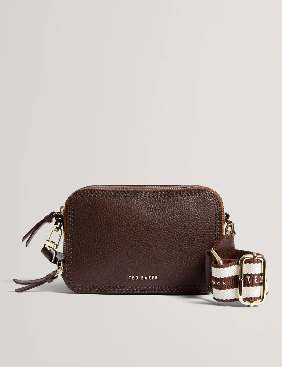 Women's WILLSA-Mini Webbing Leather Crossbody Bag Ted Baker South Africa Bellabags