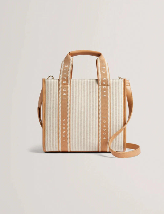 Womens HARLLEE-Striped Canvas Small Webbing Ted Baker South Africa