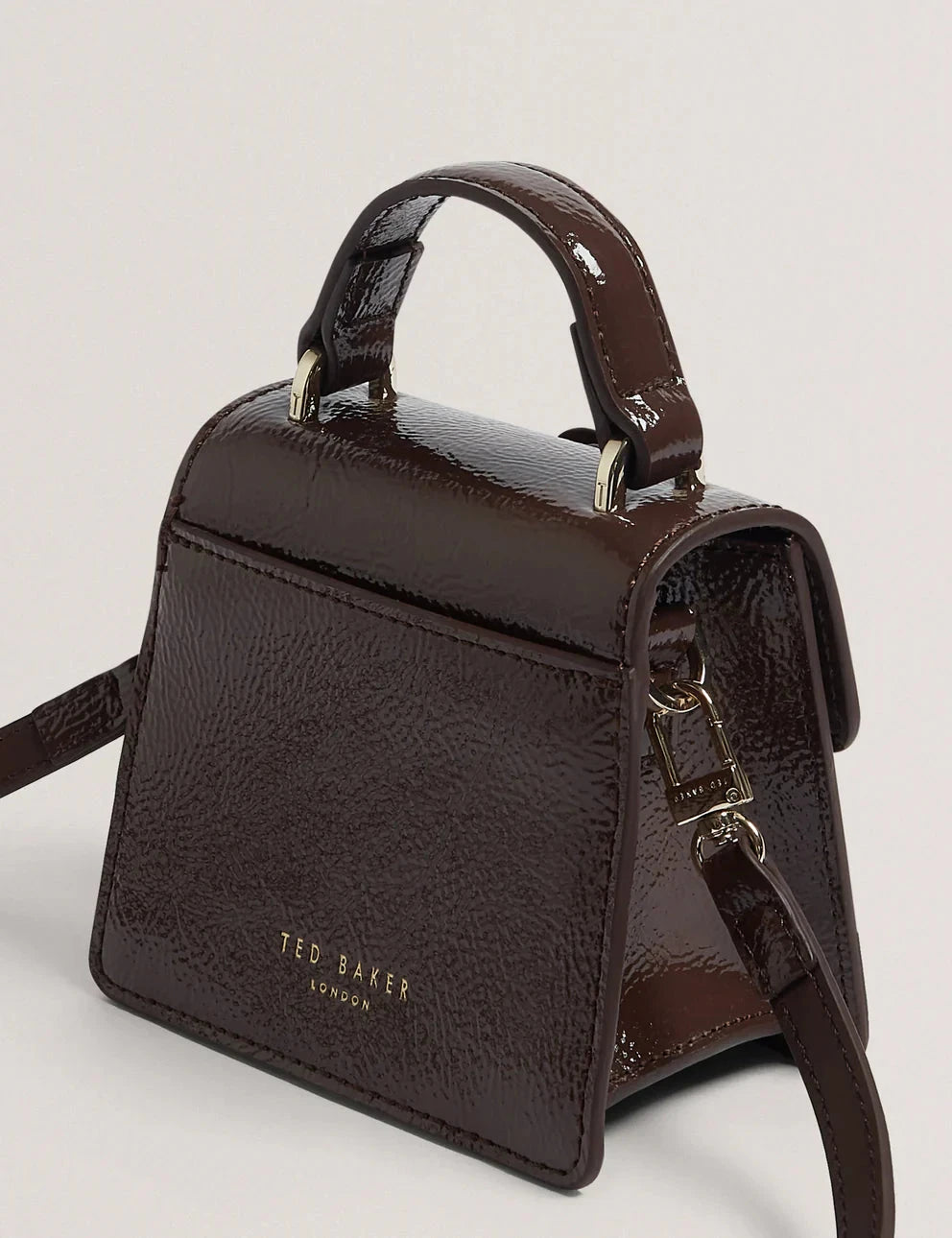 Women's ROUSET-Rose Detail Mini Leather Bag Ted Baker South Africa