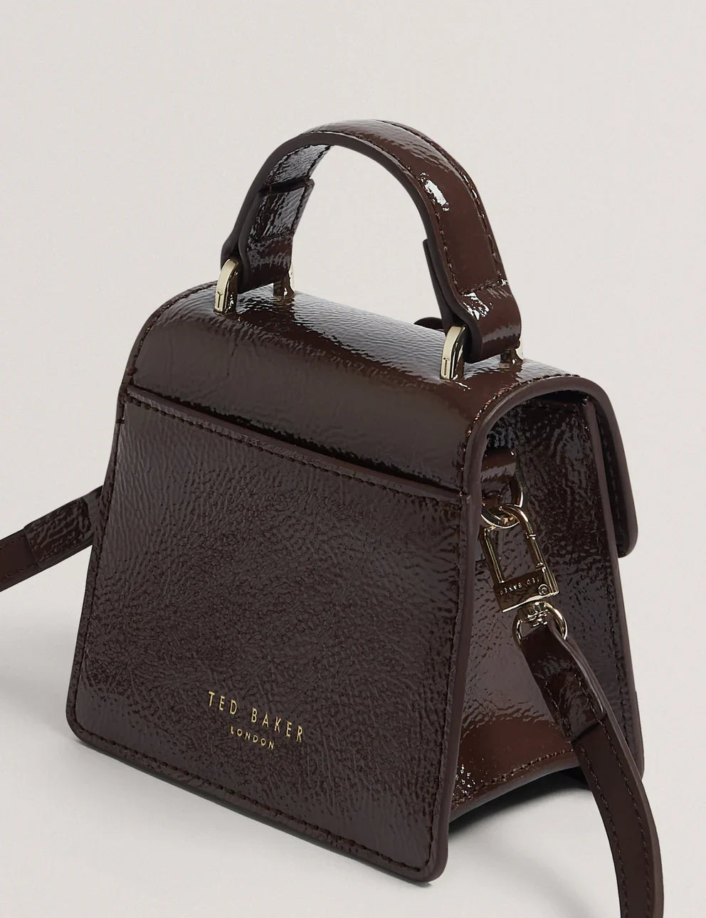 Women's ROUSET-Rose Detail Mini Leather Bag Ted Baker South Africa Bellabags