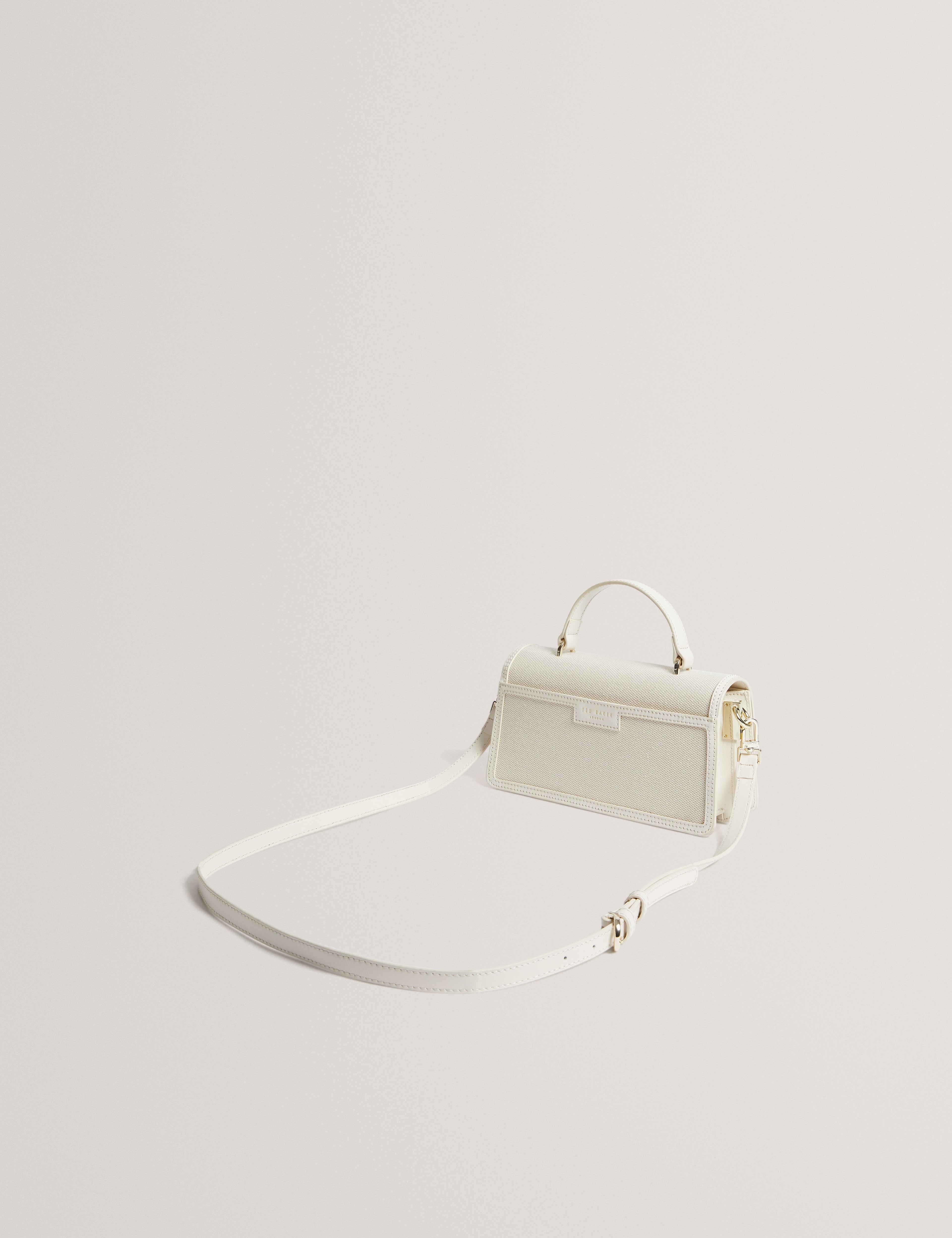 Women's AUDRIS-Canvas Rose Hardware Elongate Ted Baker South Africa Bellabags