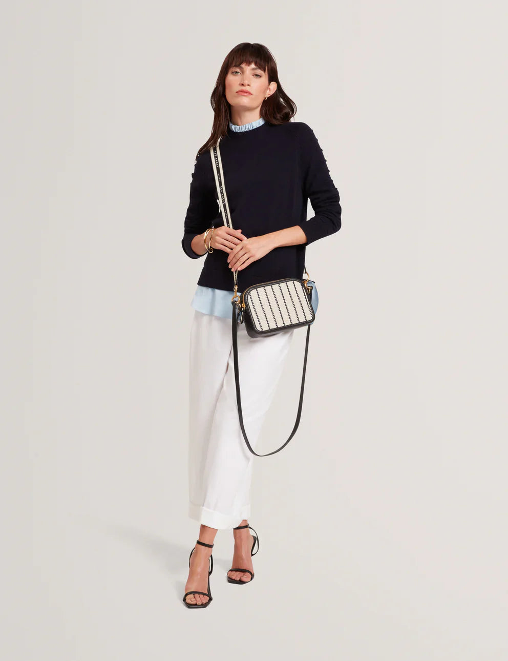 Women's RIVEA-Woven Webbing Camera Bag Ted Baker South Africa Bellabags