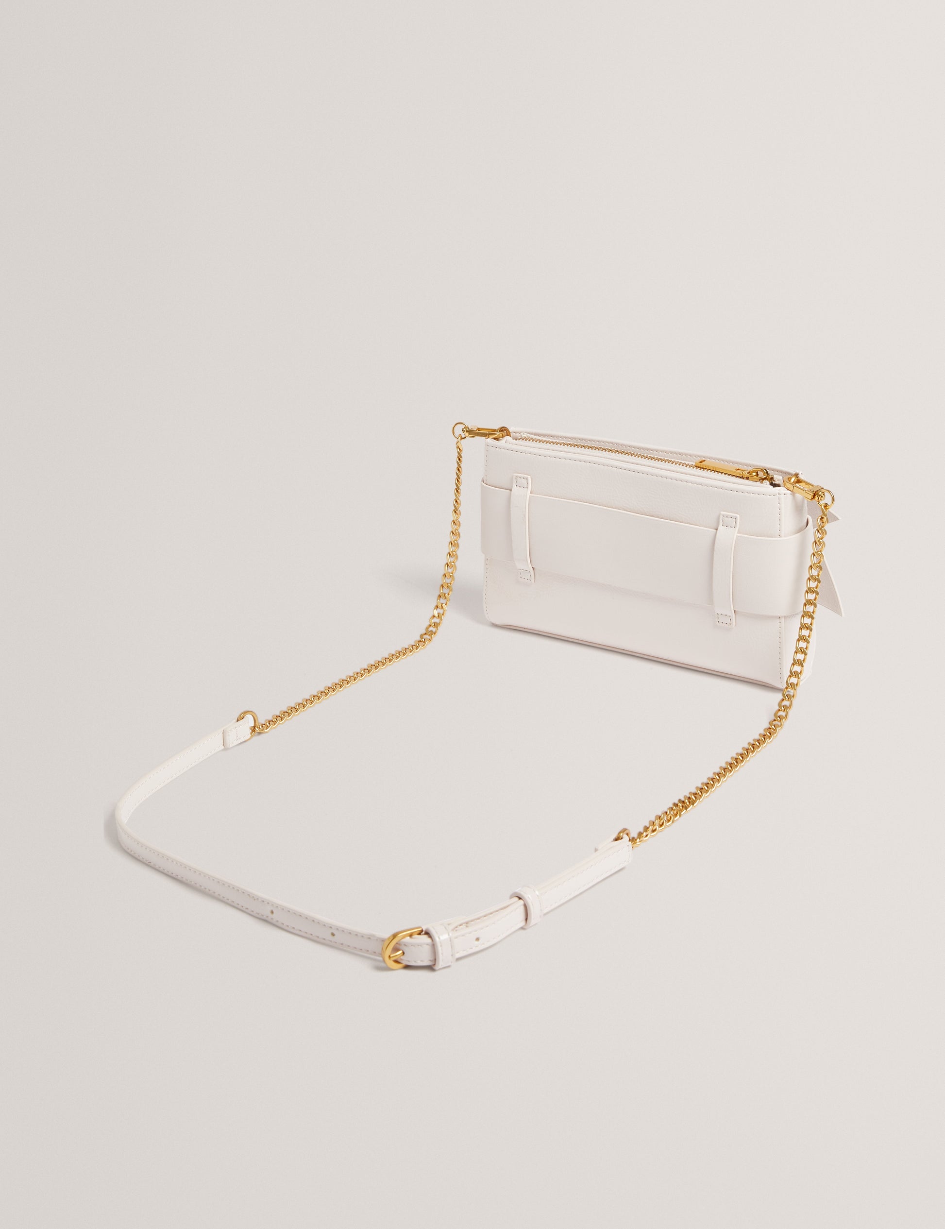 Women's JIMMAH-Soft PU Bow Clutch Bag Ivory Ted Baker South Africa