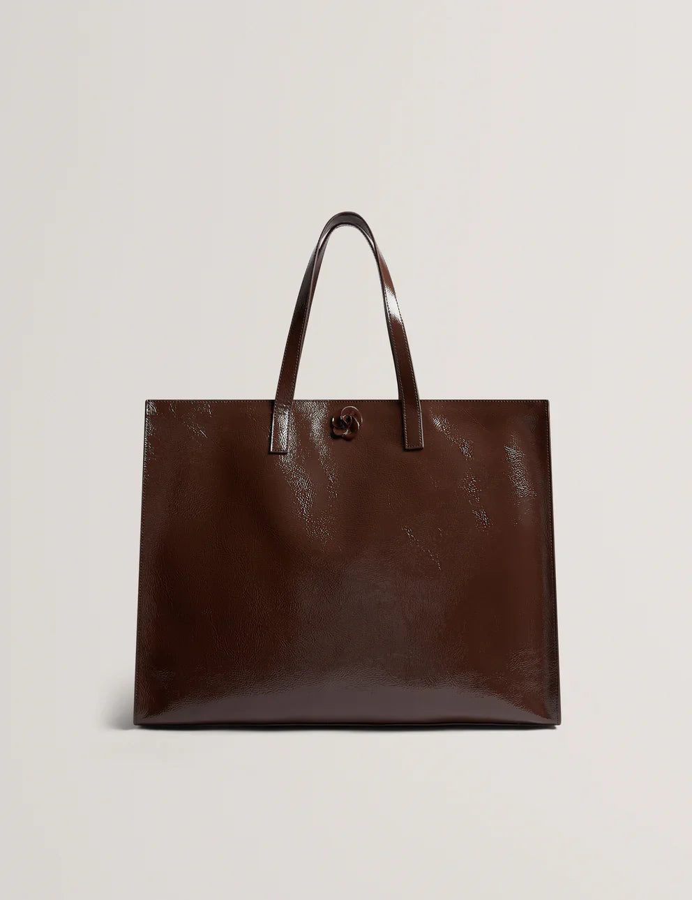 Women's ROUSAH-Rose Detail Tote Leather Bag Ted Baker South Africa Bellabags