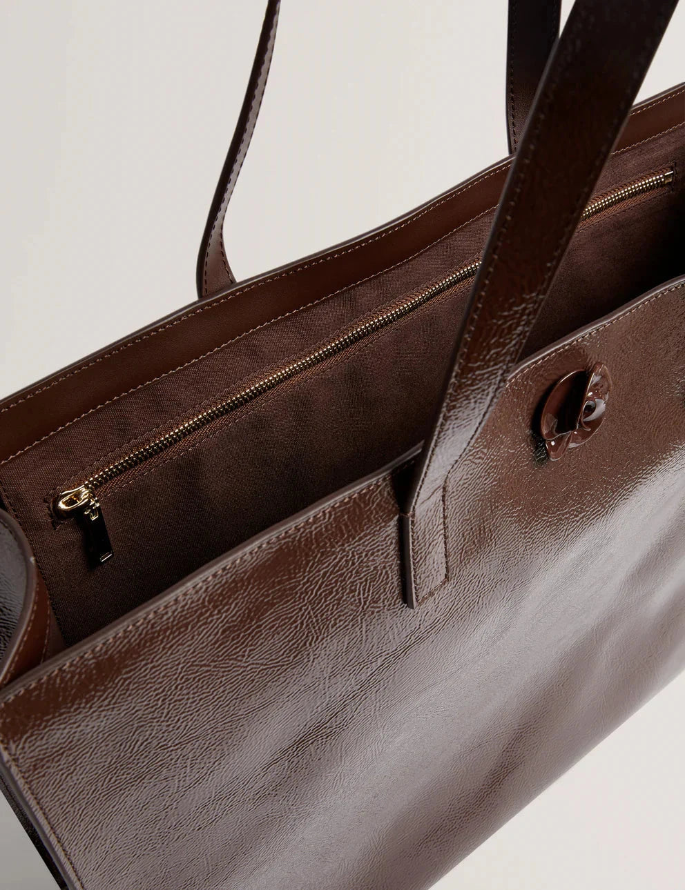 Women's ROUSAH-Rose Detail Tote Leather Bag Ted Baker South Africa