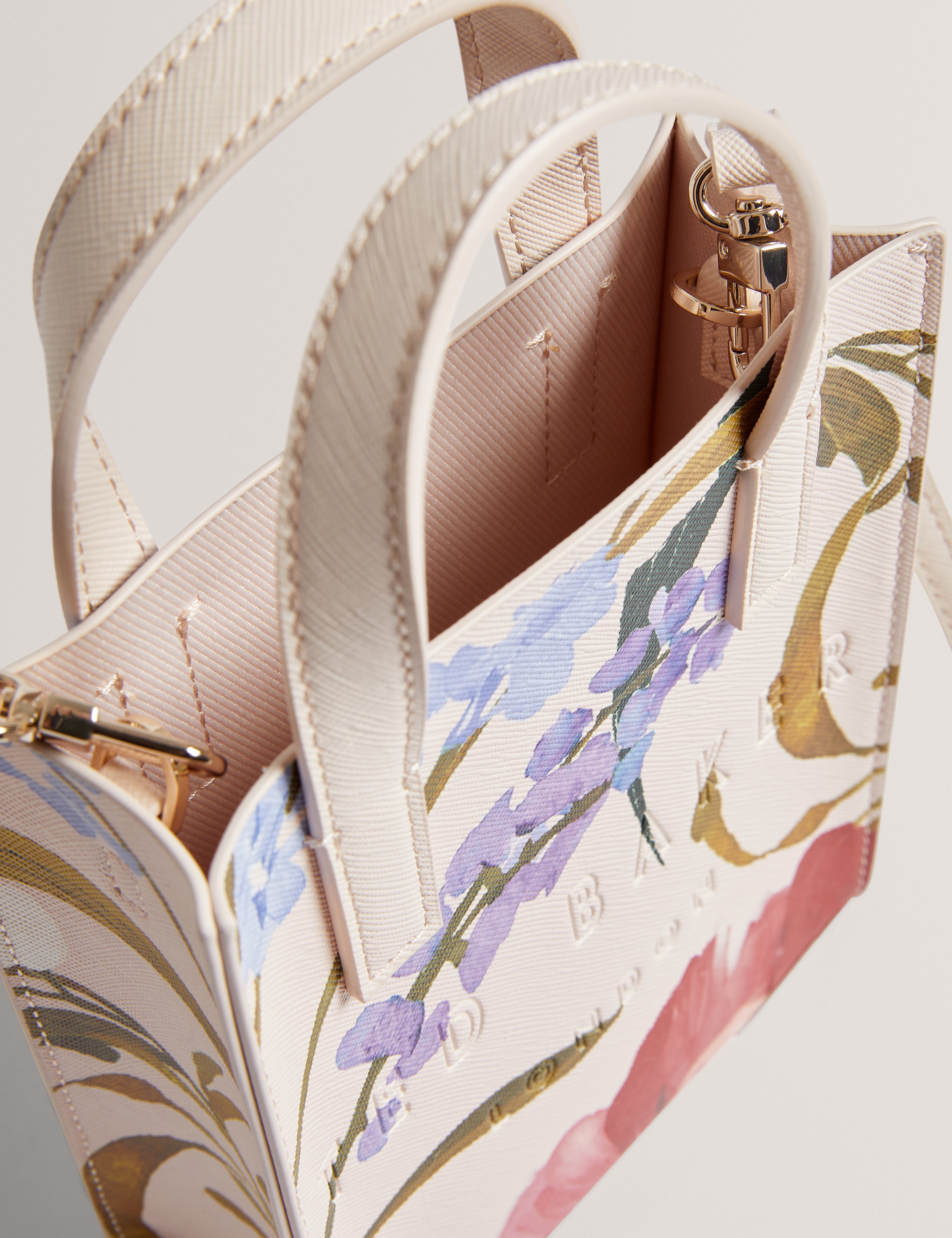 Womens PAISLLI-Floral Printed Nano Icon Bag Ted Baker South Africa Bellabags