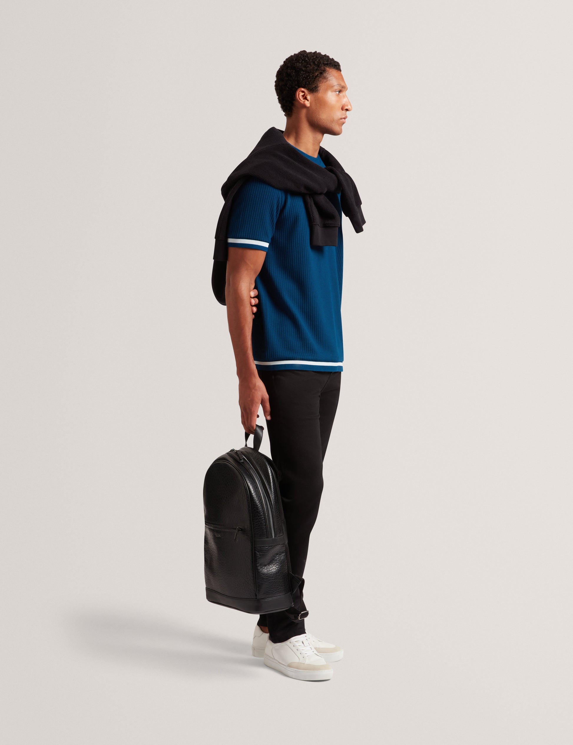 PERIIN: Pebbled PU Backpack Ted Baker South Africa