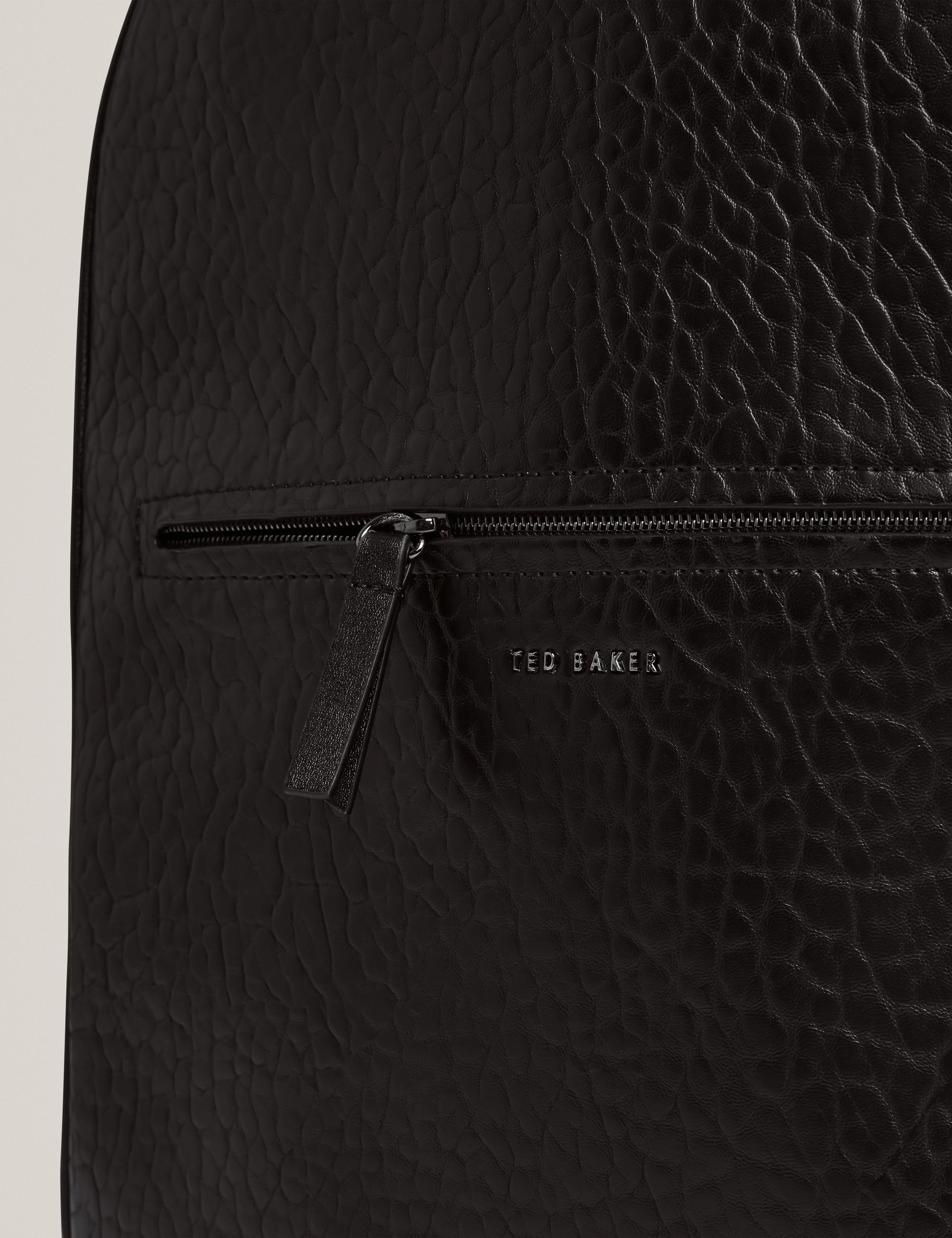 PERIIN: Pebbled PU Backpack - Bellabags Ted Baker