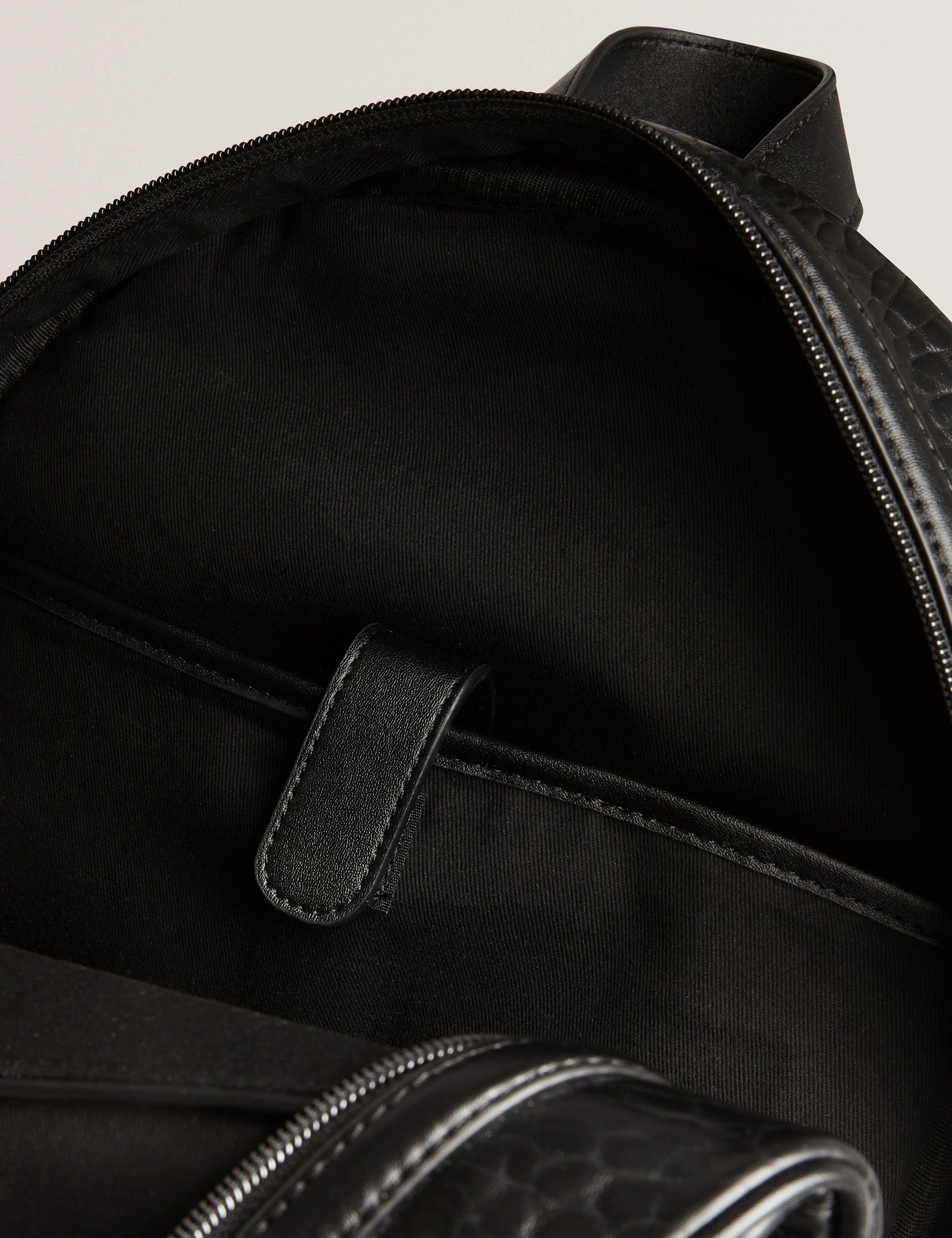 PERIIN: Pebbled PU Backpack - Bellabags Ted Baker