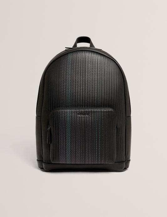 WALIIS: Printed Weave PU Backpack Ted Baker South Africa