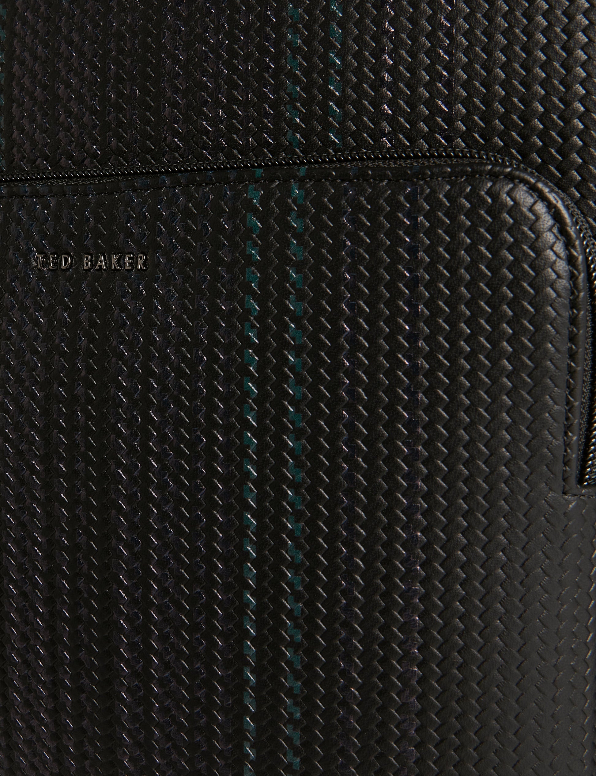 WALIIS: Printed Weave PU Backpack Ted Baker South Africa