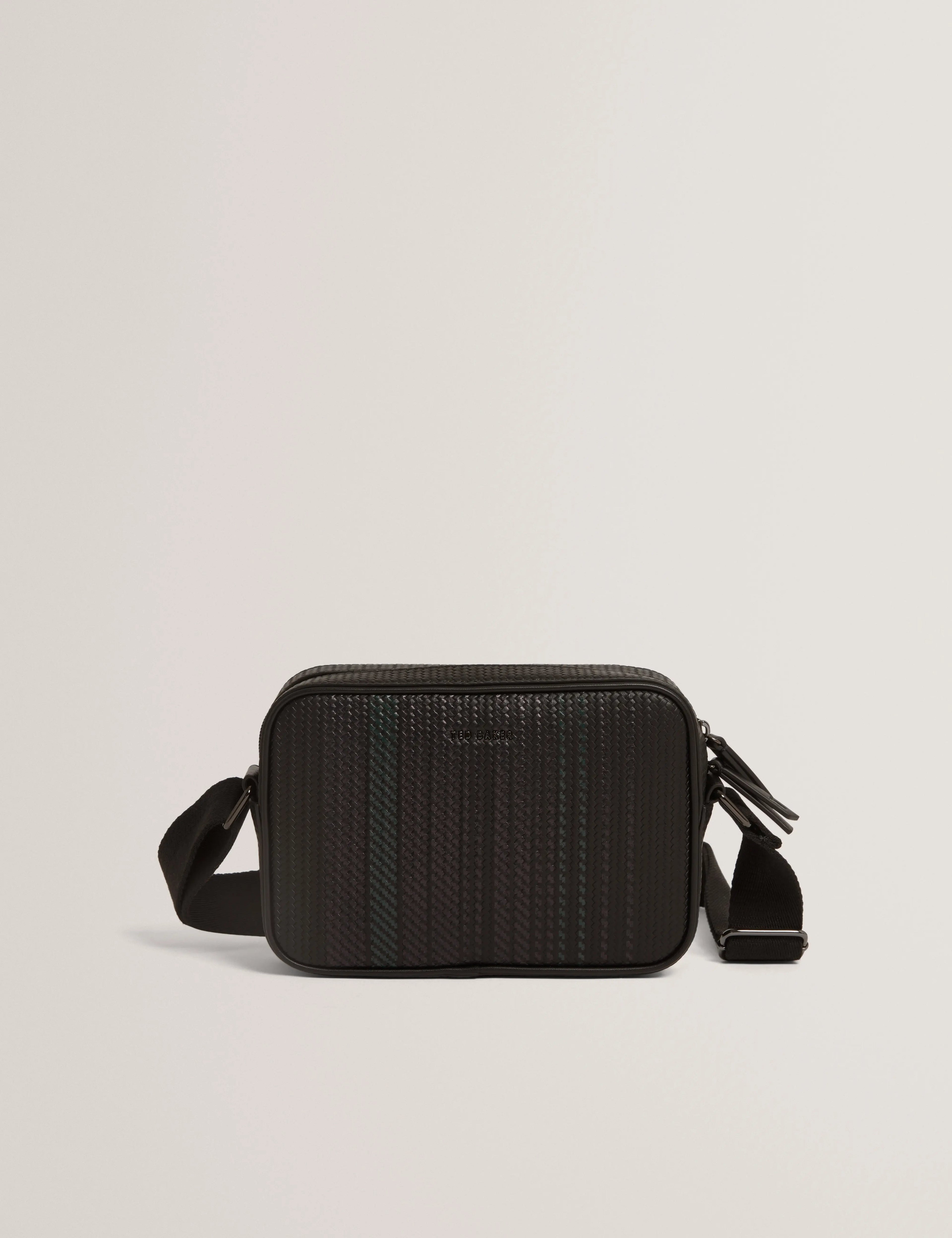 WALT: Printed Weave PU Crossbody Bag - Bellabags Ted Baker