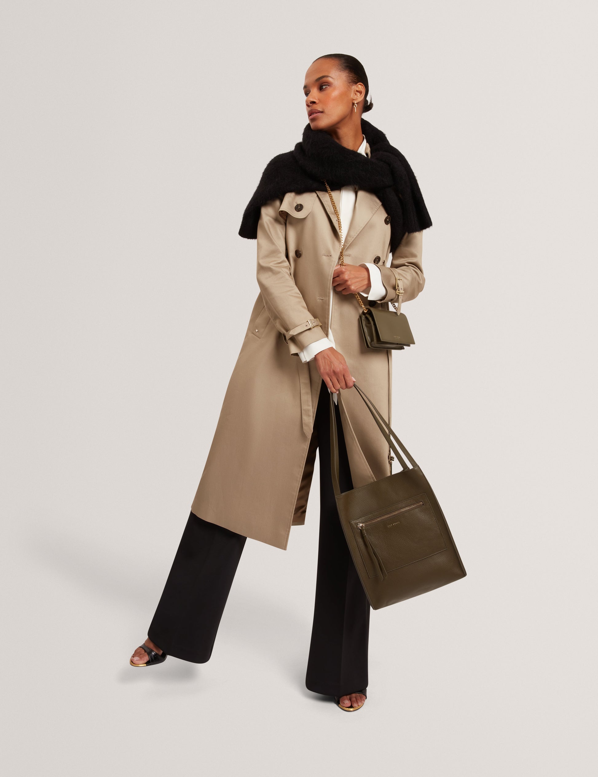 TAALA: Soft Slouch Small Leather Tote Ted Baker South Africa