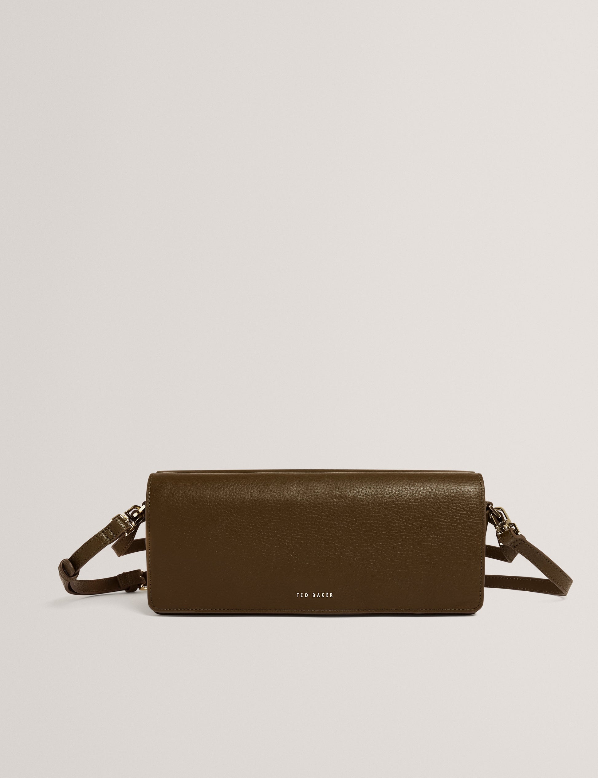 TWYYLA: Leather Elongated Shoulder Bag Ted Baker South Africa