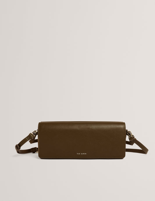 TWYYLA: Leather Elongated Shoulder Bag Ted Baker South Africa