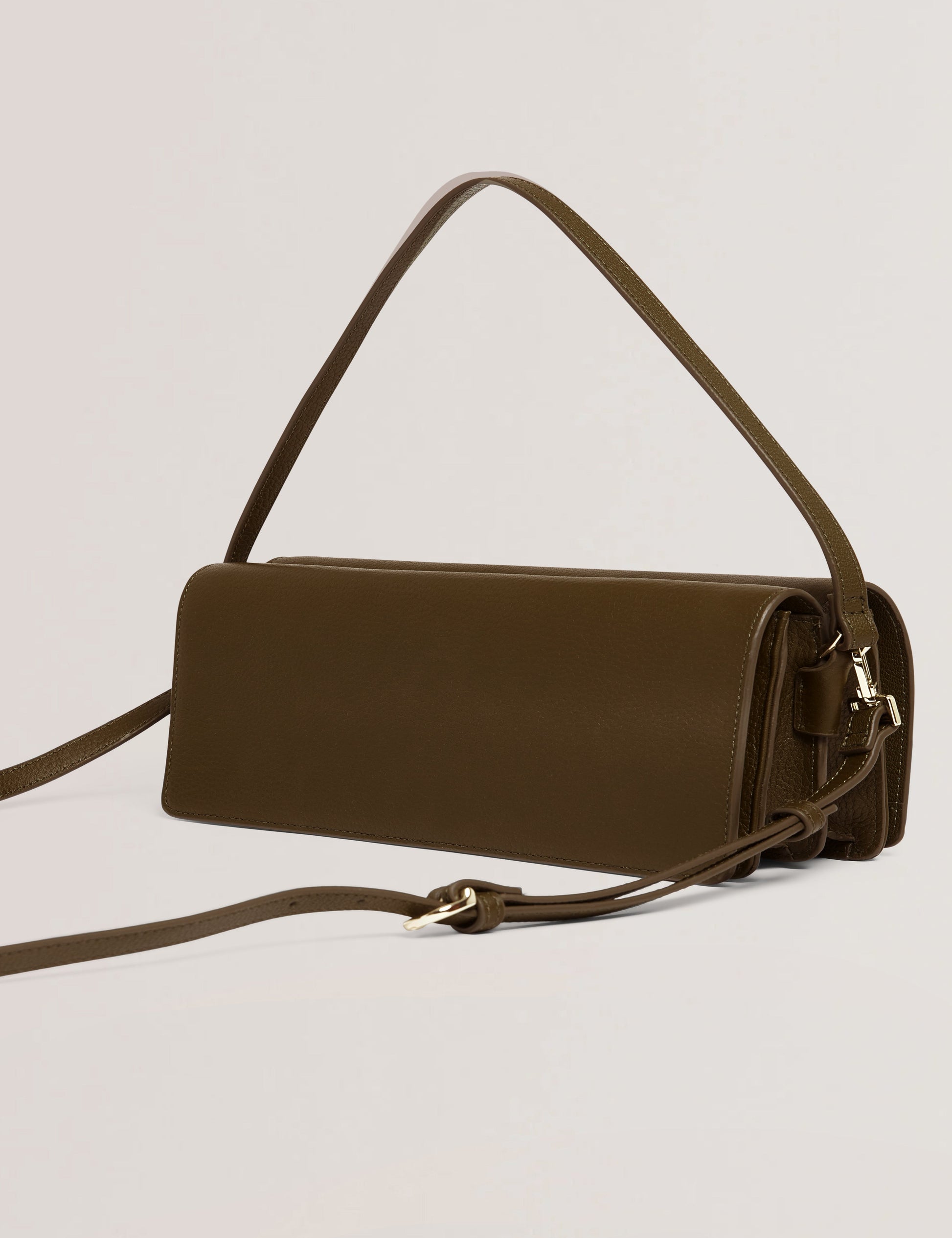 TWYYLA: Leather Elongated Shoulder Bag Ted Baker South Africa