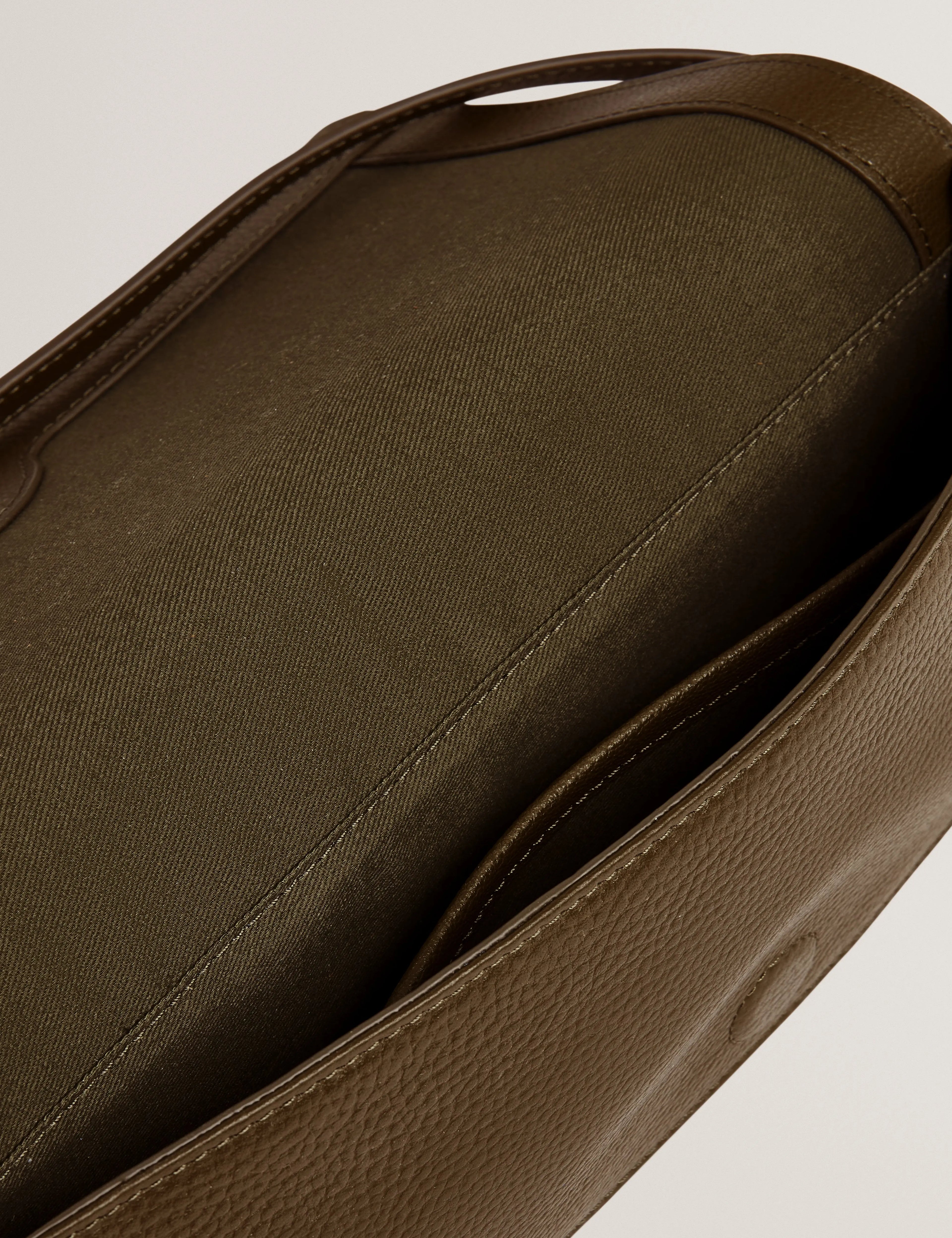 TWYYLA: Leather Elongated Shoulder Bag - Bellabags Ted Baker