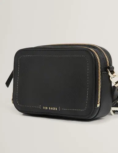 LINZIE: Webbing Leather Small Crossbody Camera Bag - Bellabags Ted Baker