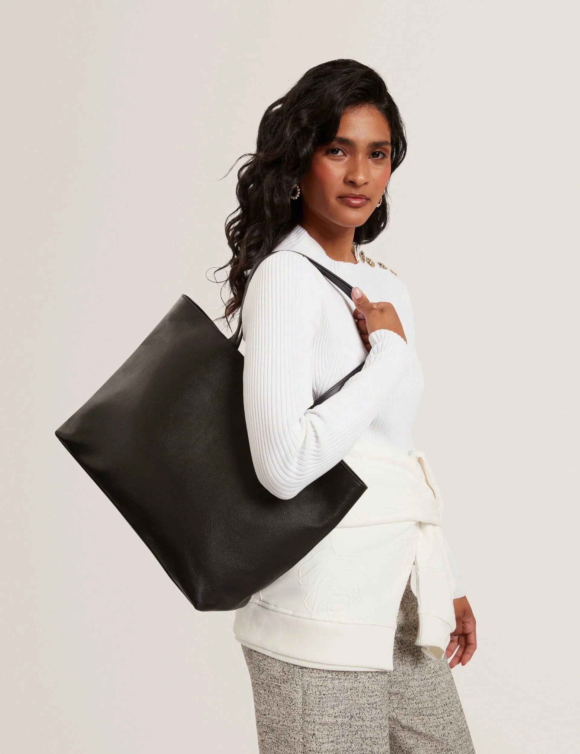 LENYYA: Large Leather Tote Bag Ted Baker South Africa